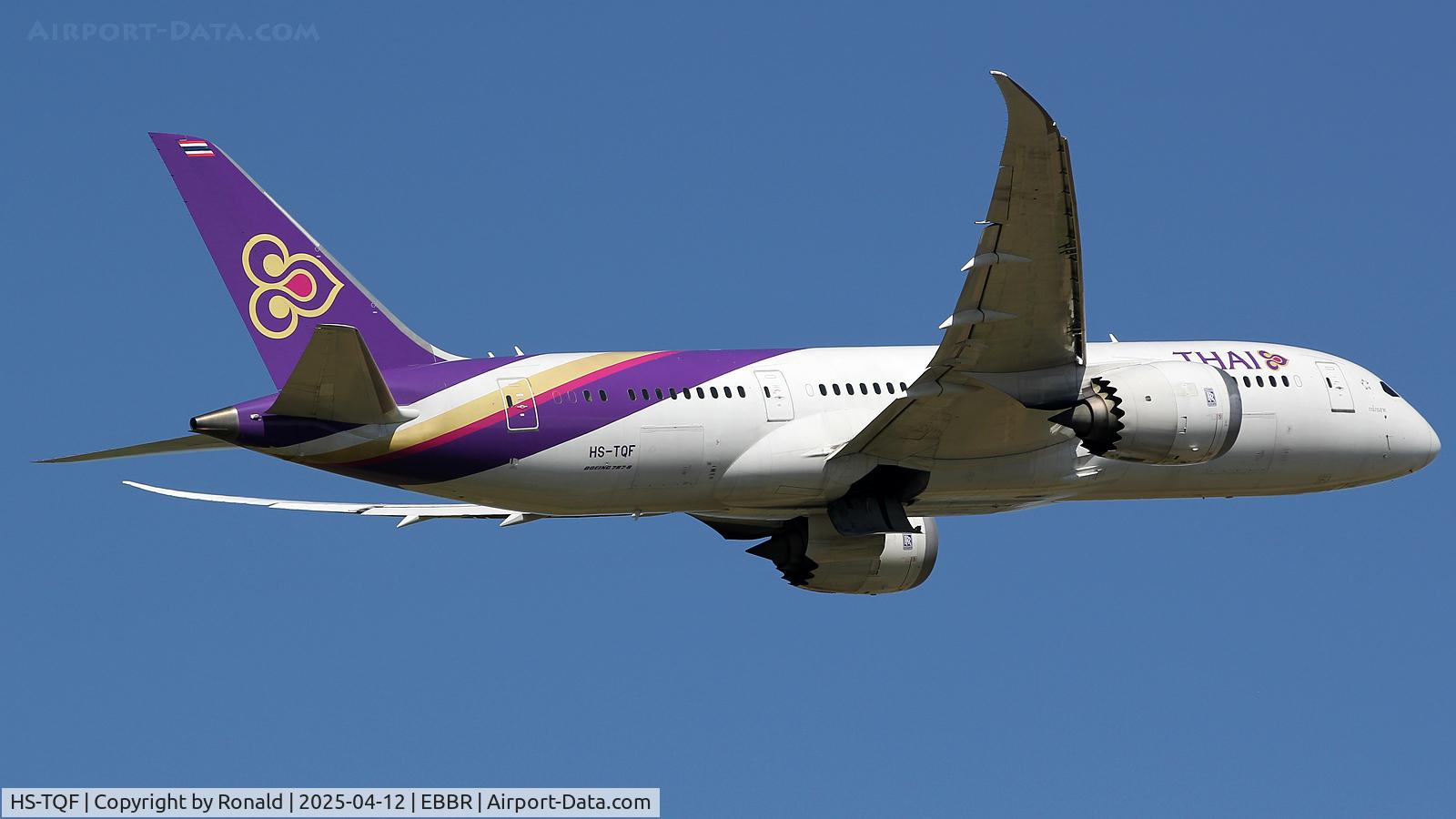 HS-TQF, 2015 Boeing 787-8 Dreamliner Dreamliner C/N 38759, at ebbr