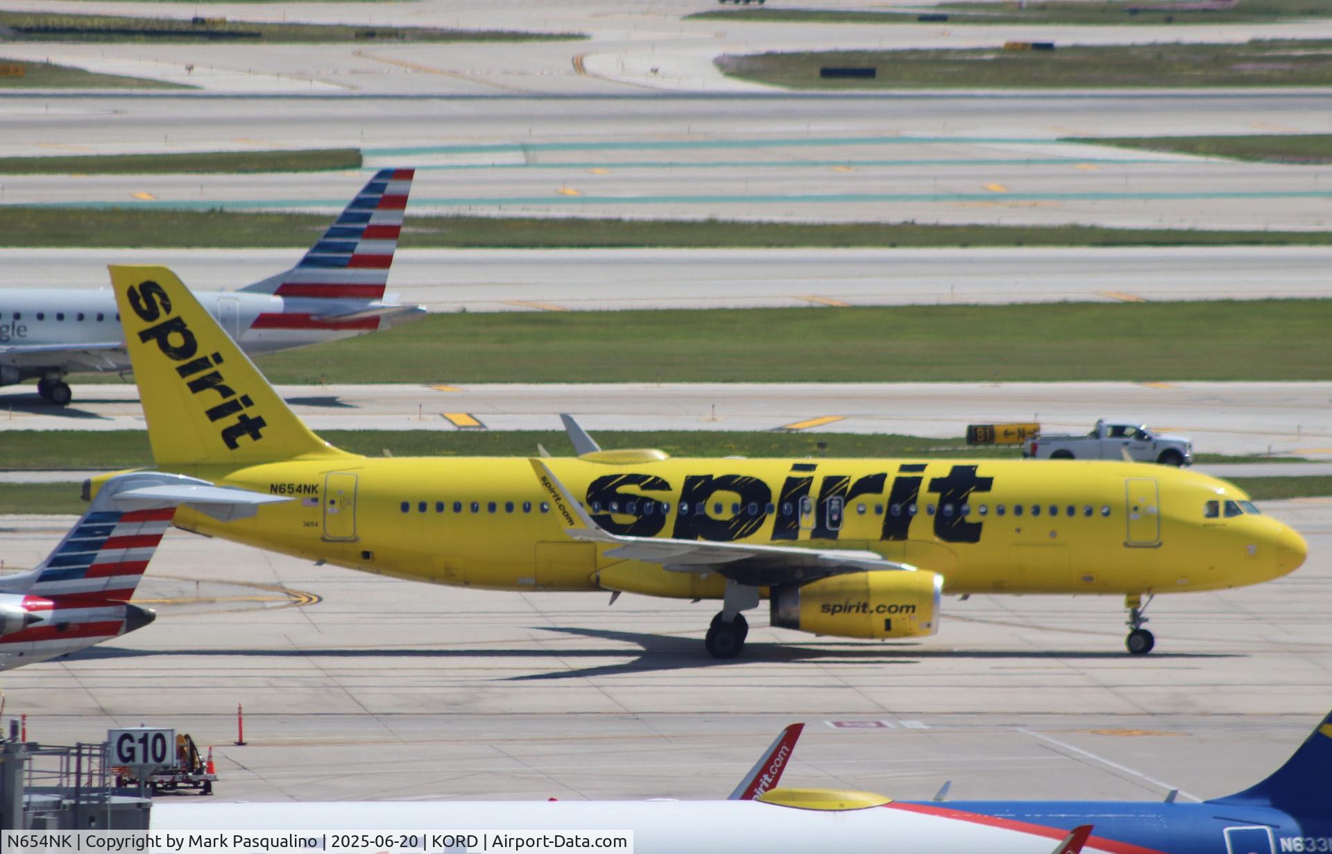 N654NK, 2018 Airbus A320-232 C/N 8176, Airbus A320-232