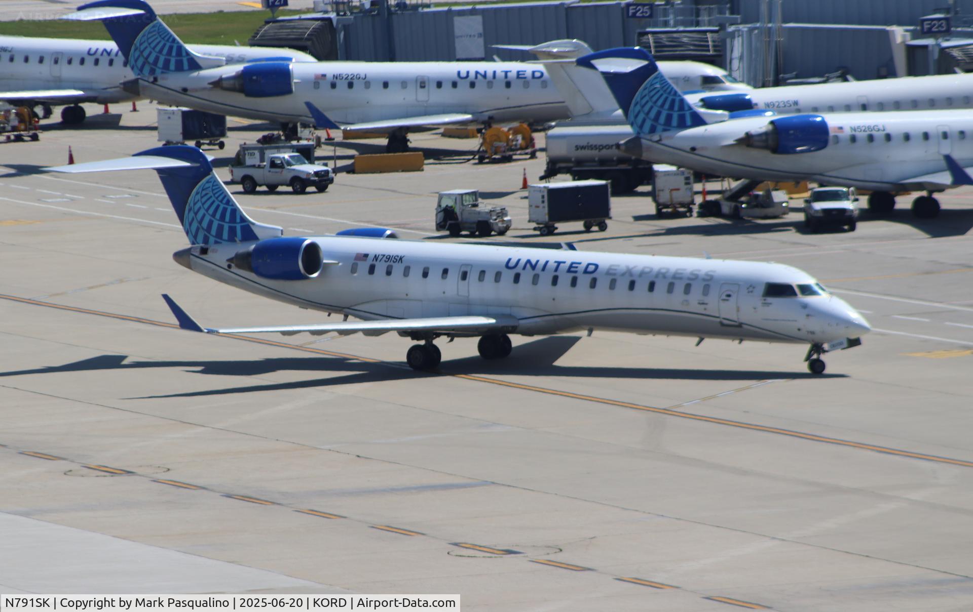 N791SK, 2009 Bombardier CRJ-700 (CL-600-2C10) Regional Jet C/N 10293, CL-600-2C10