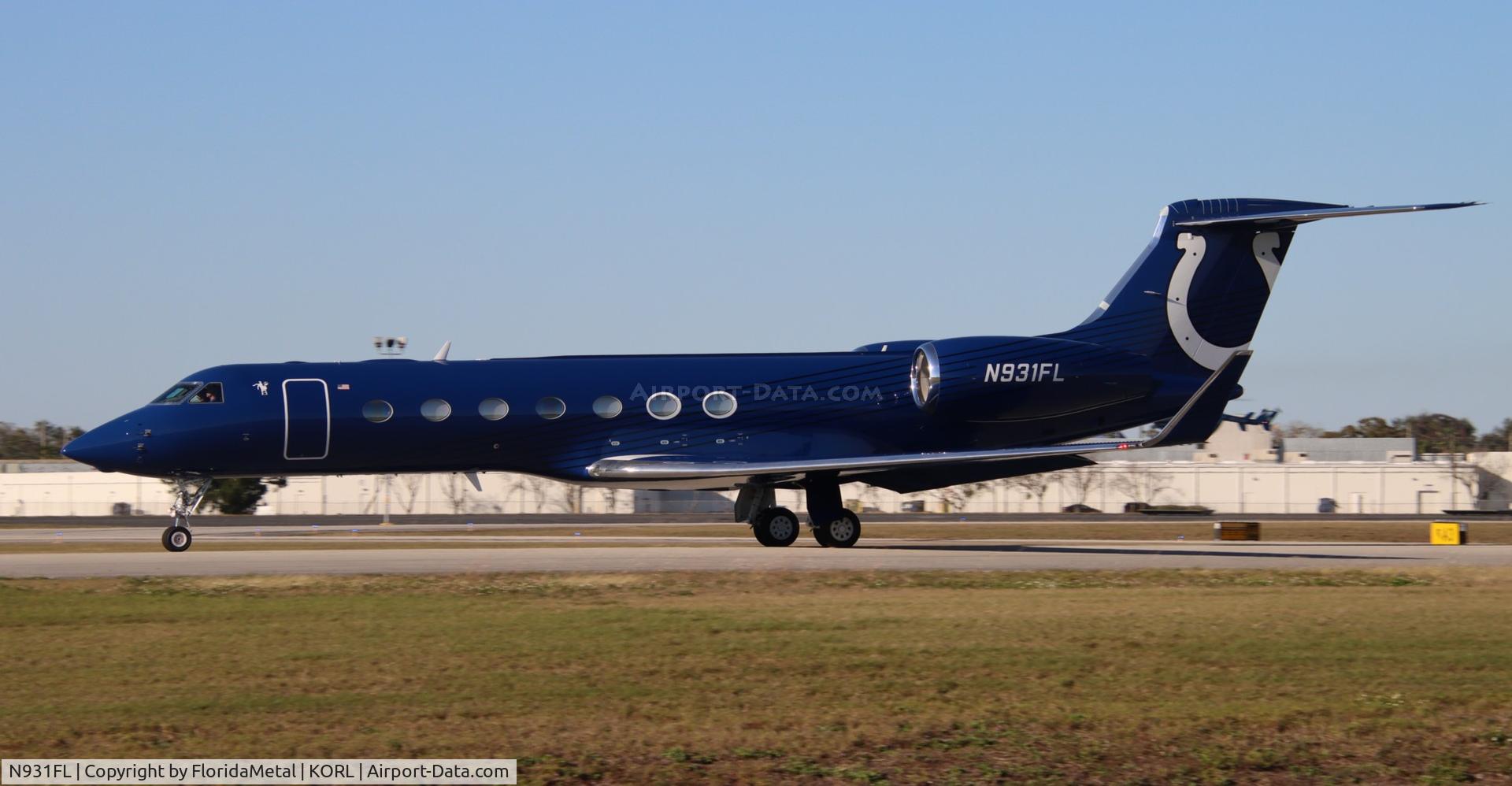 N931FL, 2015 Gulfstream Aerospace GV-SP (G550) C/N 5515, G550 zx  orl-ind