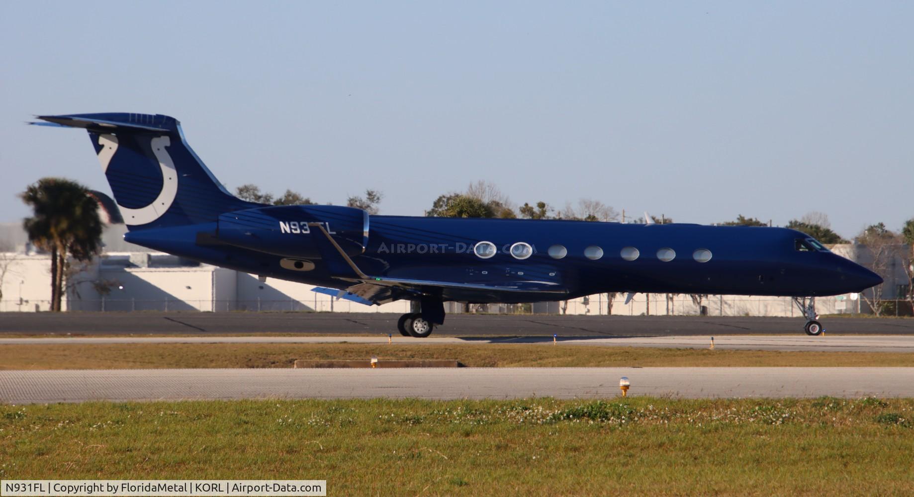 N931FL, 2015 Gulfstream Aerospace GV-SP (G550) C/N 5515, G550 zx orl-ind