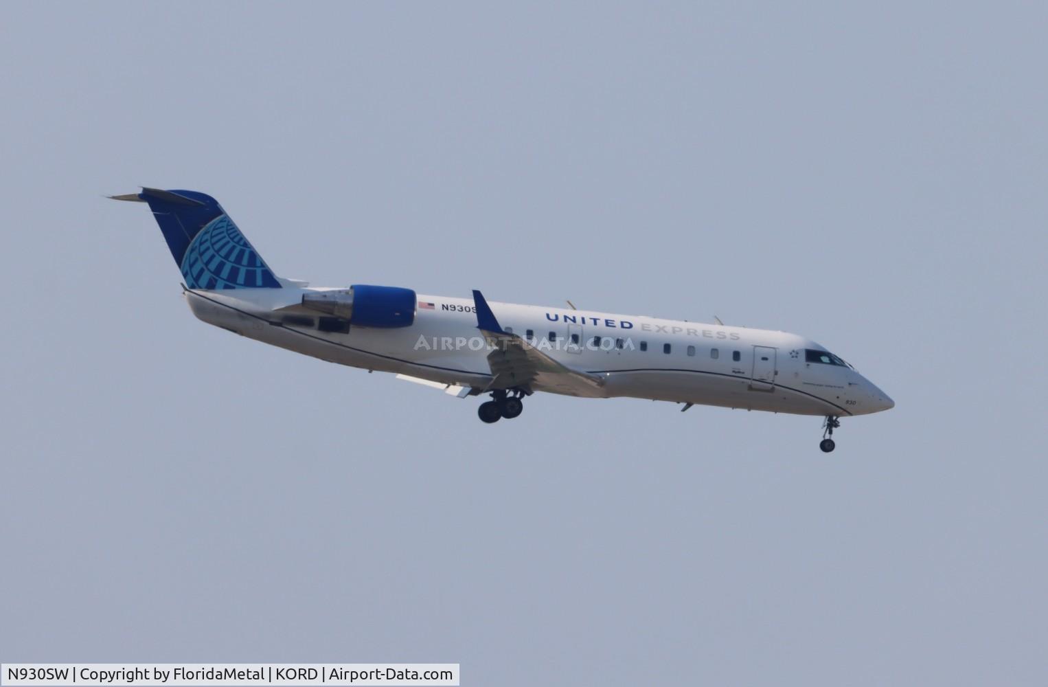 N930SW, 2002 Bombardier CRJ-200LR (CL-600-2B19) C/N 7713, SKW/UE CR2 zx sgf-ord
