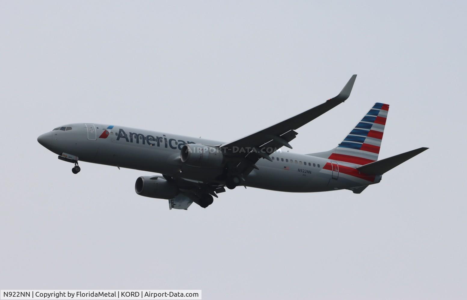 N922NN, 2013 Boeing 737-823 C/N 29574, AAL 738  zx gpi-ord