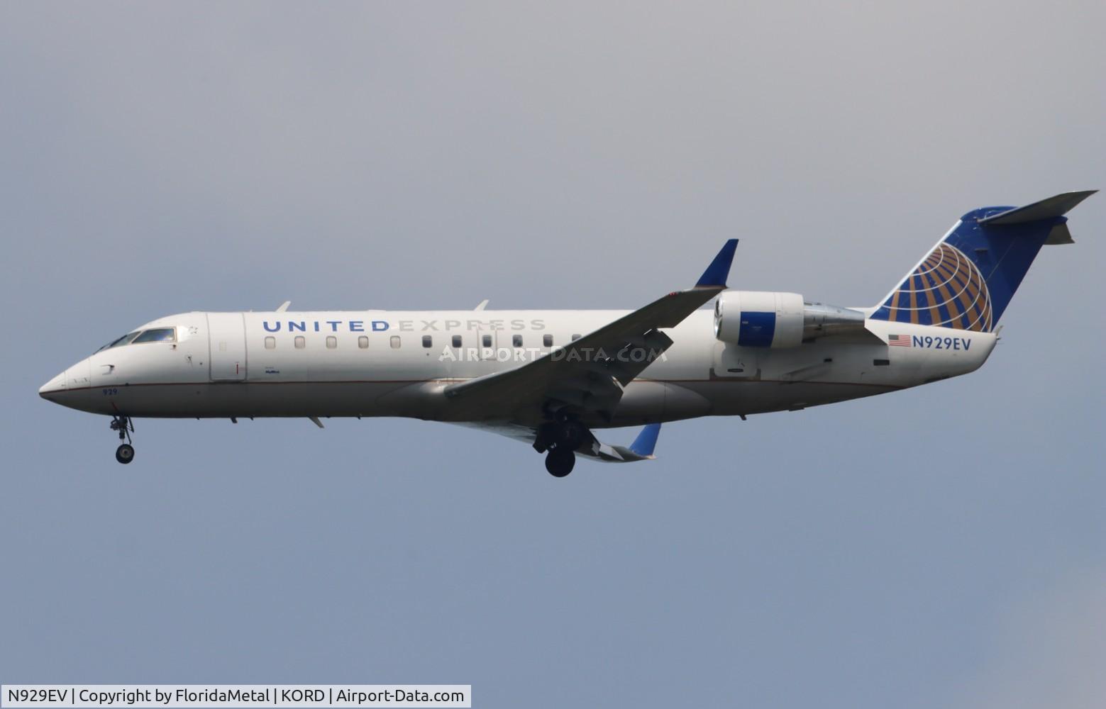 N929EV, 2004 Bombardier CRJ-200ER (CL-600-2B19) C/N 8007, SKW/UE CR2 oc zx cmx-ord