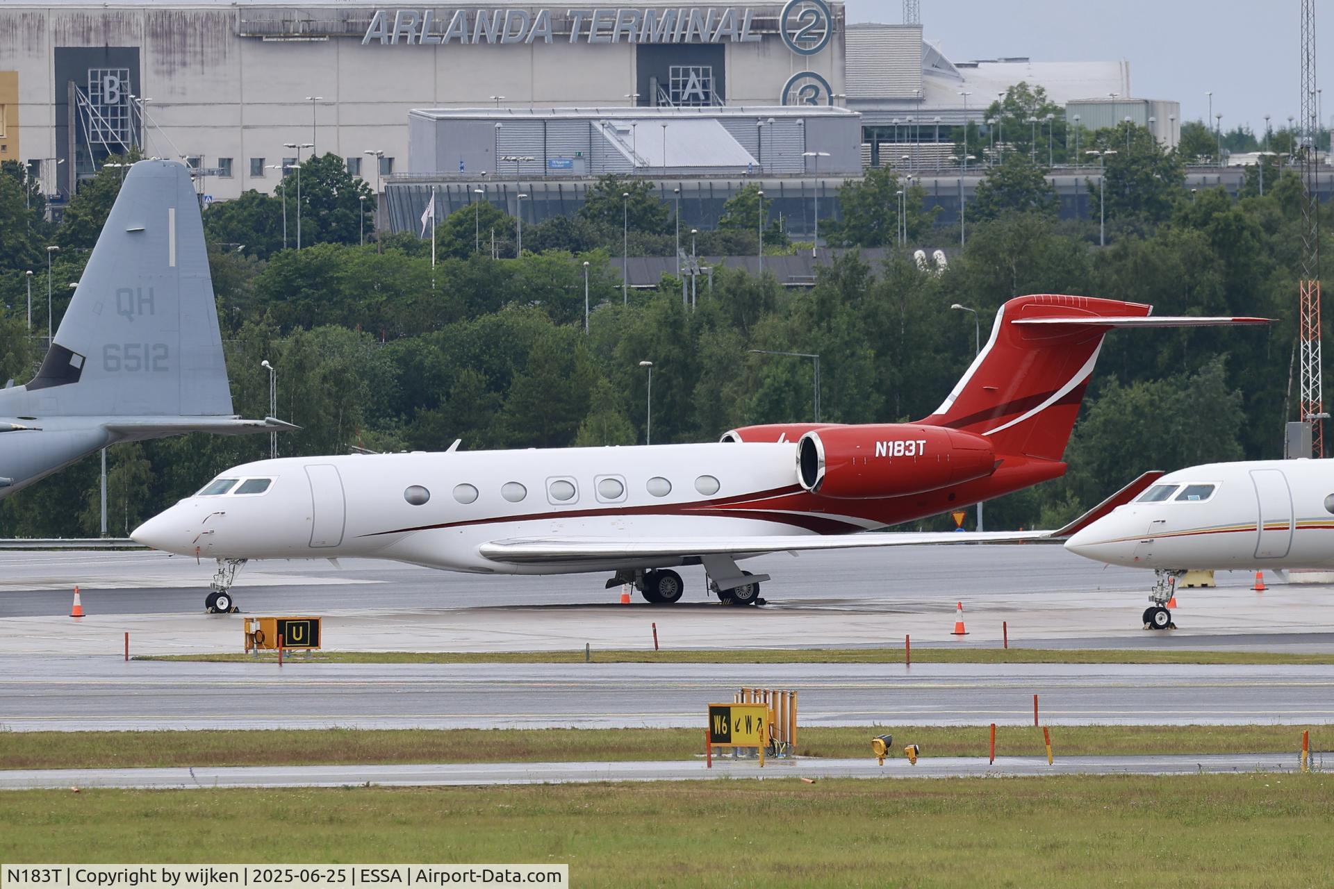 N183T, 2023 Gulfstream G600 (GVII-G600) C/N 73115, Ramp M