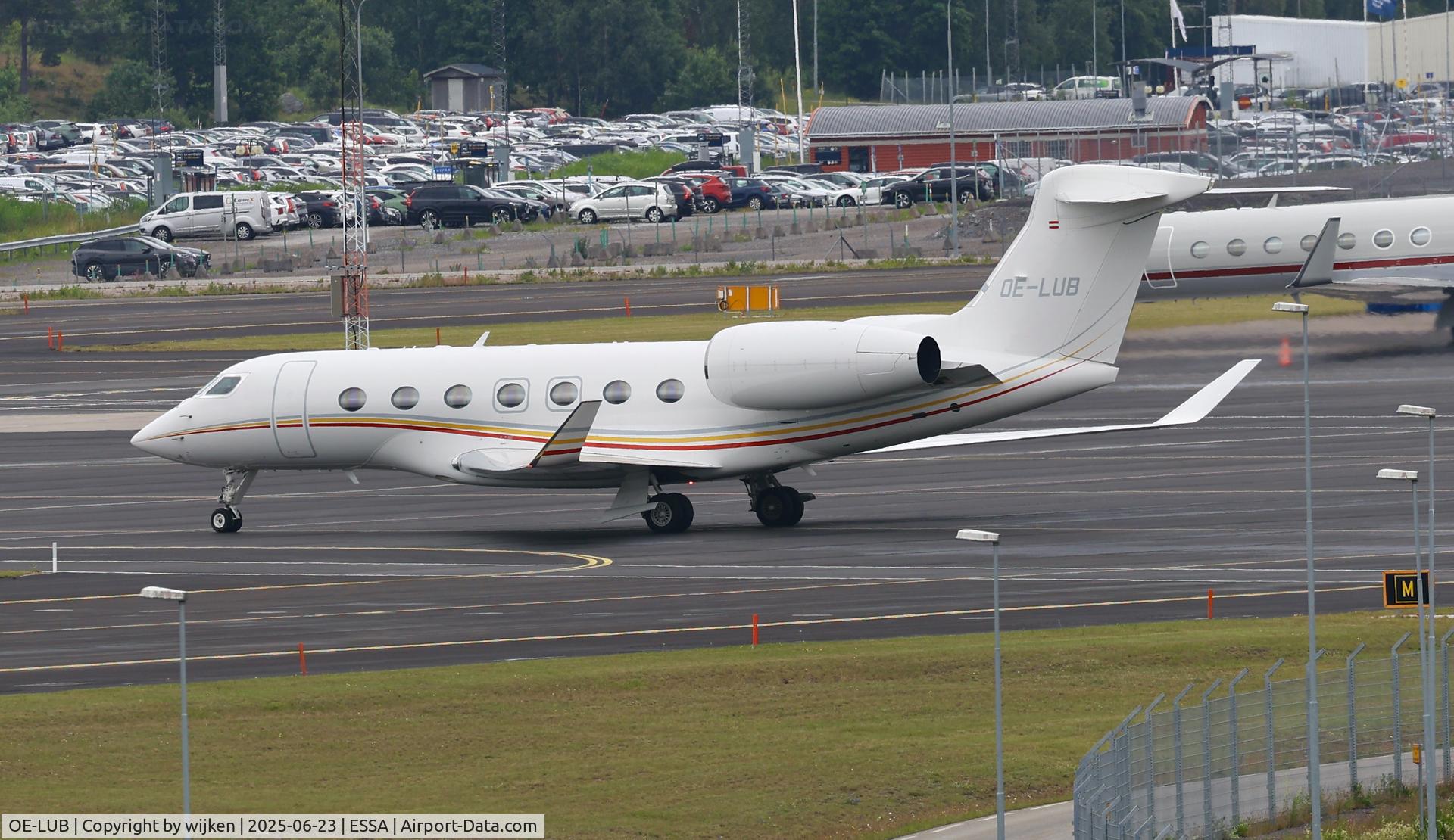 OE-LUB, 2020 Gulfstream GVII-G500 C/N 72058, Ramp M