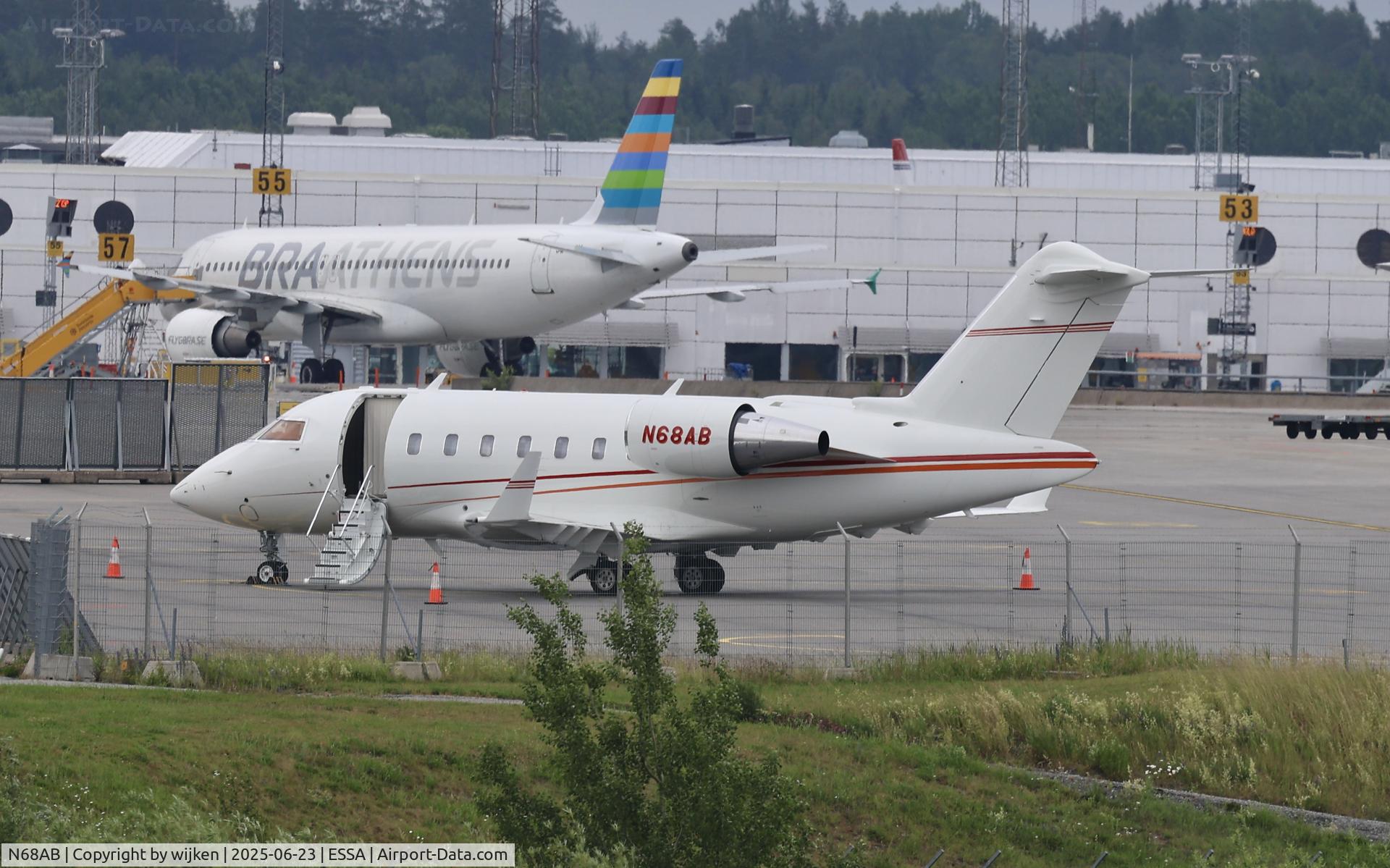 N68AB, 2024 Bombardier CL-600-2B16 C/N 6202, Ramp S