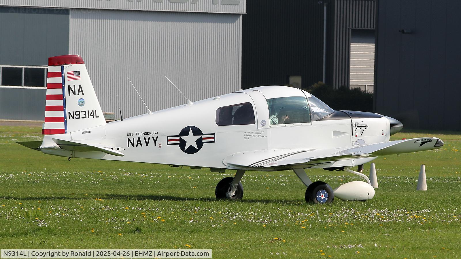 N9314L, 1971 American Aviation AA-1A Trainer C/N AA1A-0014, at ehmz