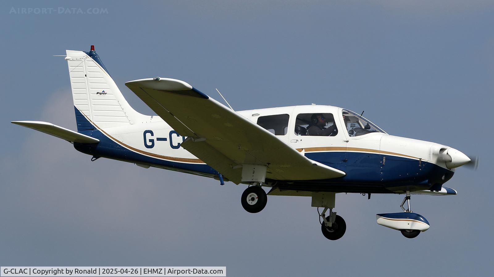 G-CLAC, 1981 Piper PA-28-161 Cherokee Warrior II C/N 28-8116241, at ehmz