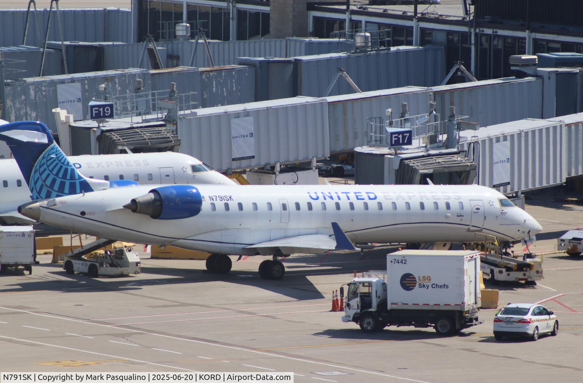 N791SK, 2009 Bombardier CRJ-700 (CL-600-2C10) Regional Jet C/N 10293, CL-600-2C10