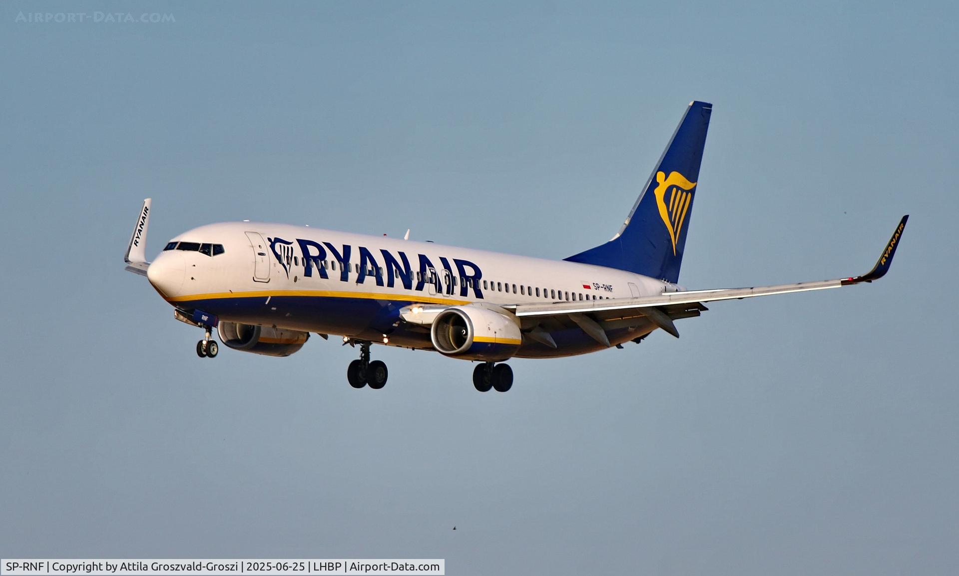 SP-RNF, 2007 Boeing 737-8AS C/N 33607, LHBP - Budapest Liszt Ferenc International Airport, Budapest, Hungary