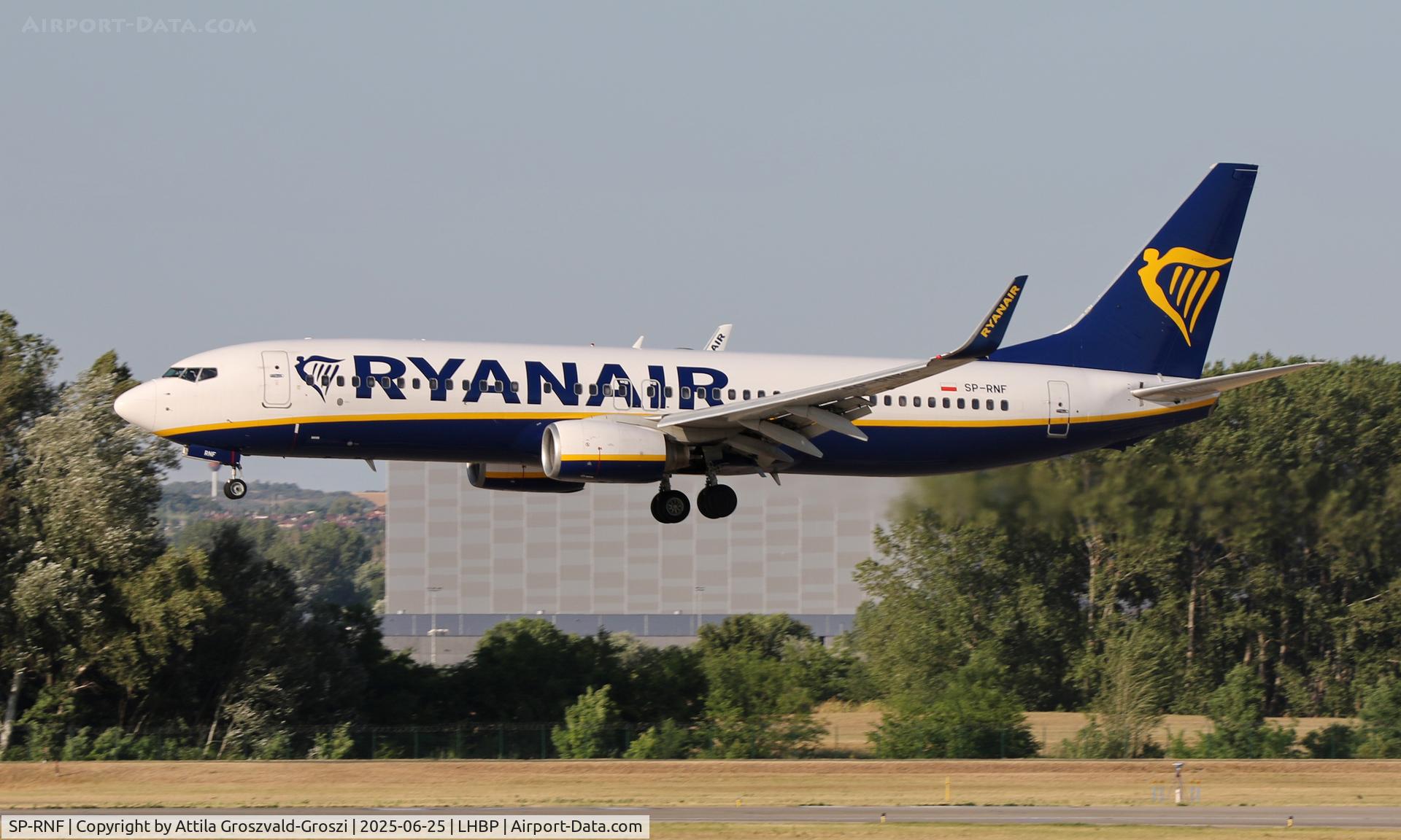 SP-RNF, 2007 Boeing 737-8AS C/N 33607, LHBP - Budapest Liszt Ferenc International Airport, Budapest, Hungary