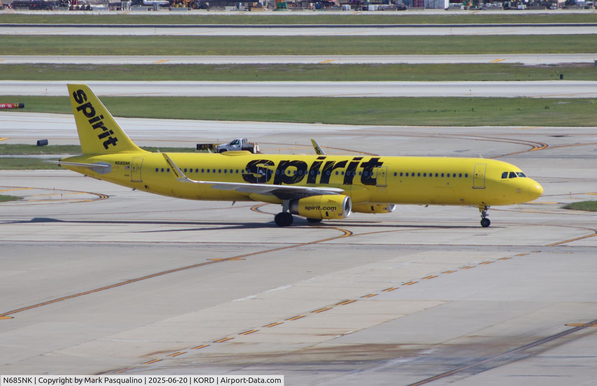 N685NK, 2018 Airbus A321-231 C/N 8115, Airbus A321-231