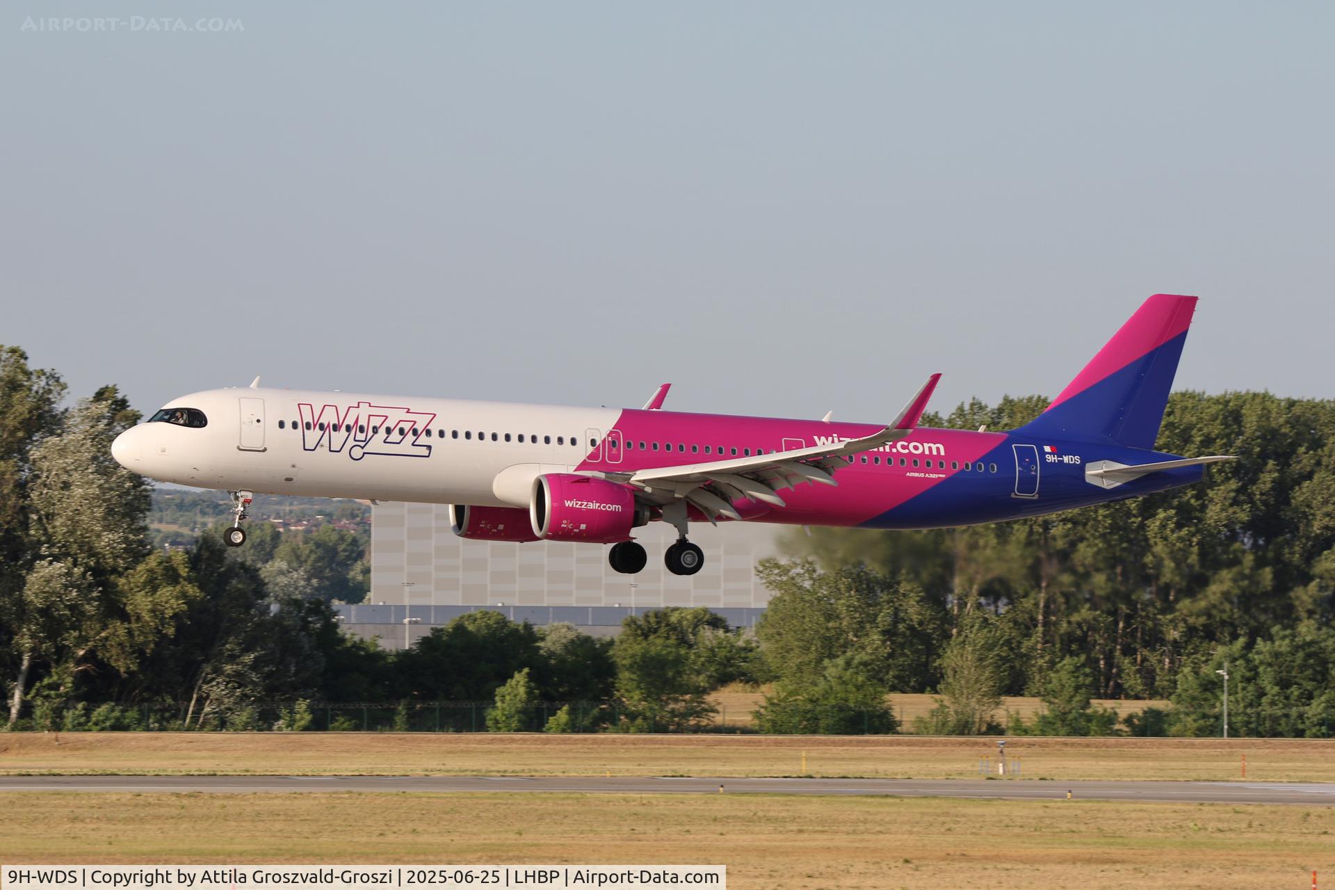 9H-WDS, 2023 Airbus A321-271NX NEO C/N 11428, LHBP - Budapest Liszt Ferenc International Airport, Budapest, Hungary