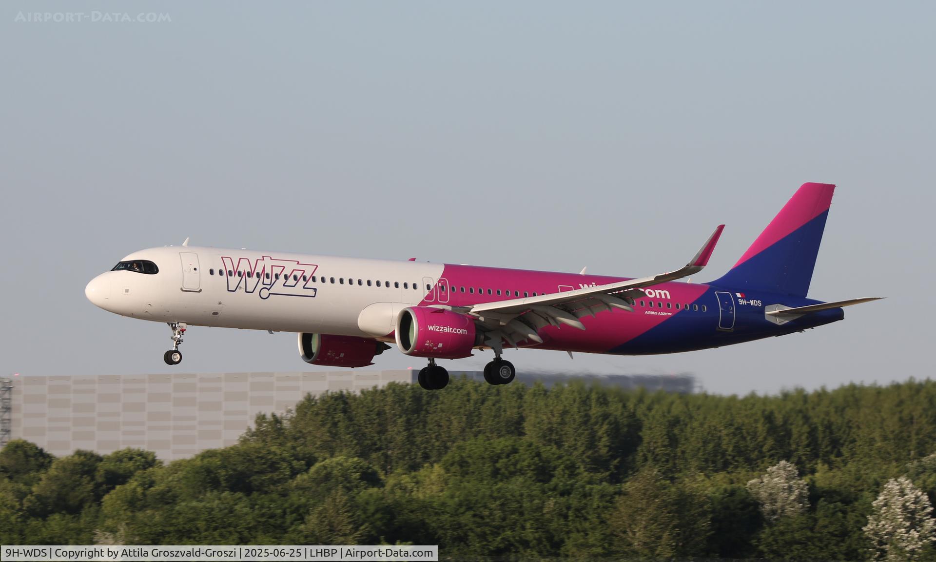 9H-WDS, 2023 Airbus A321-271NX NEO C/N 11428, LHBP - Budapest Liszt Ferenc International Airport, Budapest, Hungary