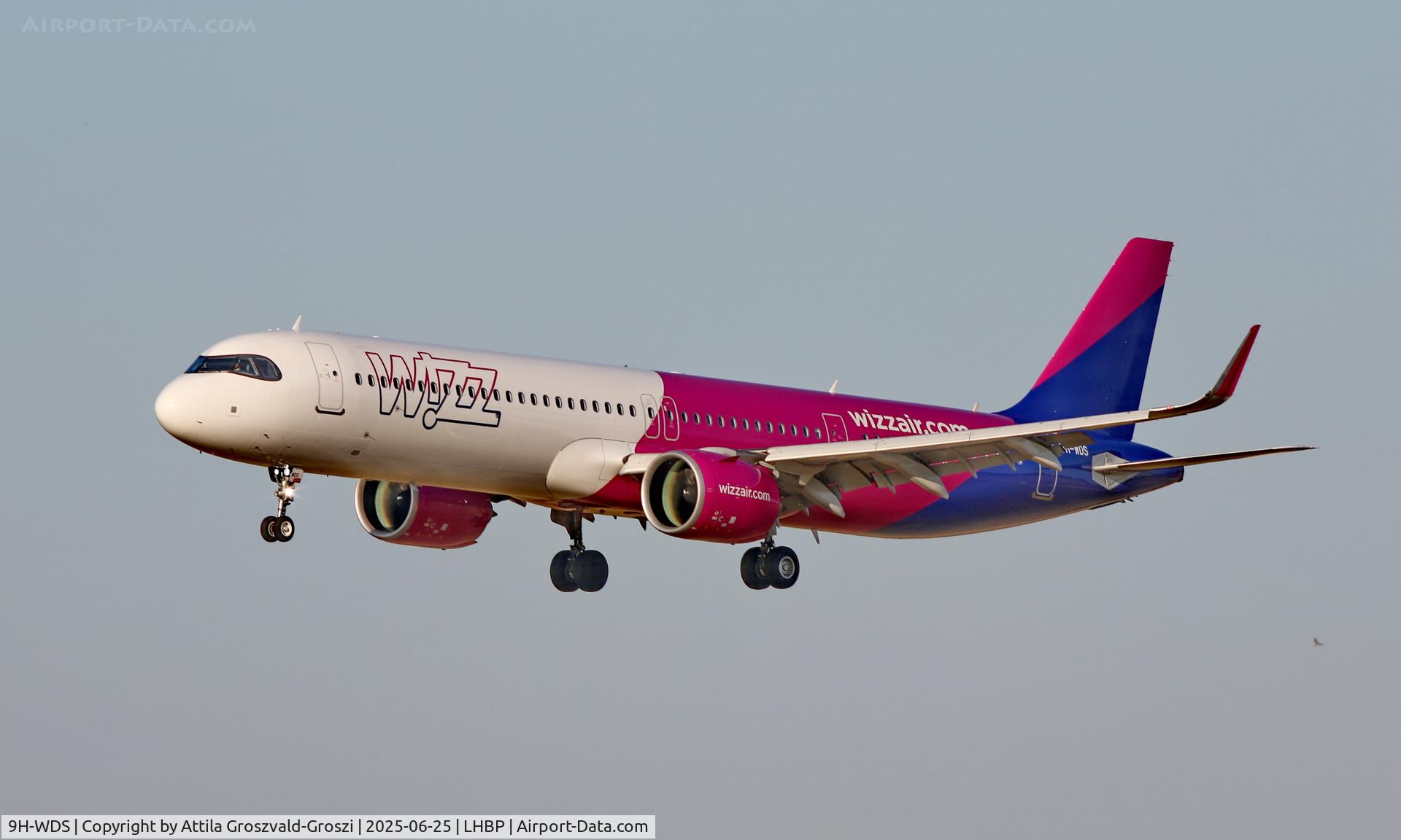 9H-WDS, 2023 Airbus A321-271NX NEO C/N 11428, LHBP - Budapest Liszt Ferenc International Airport, Budapest, Hungary
