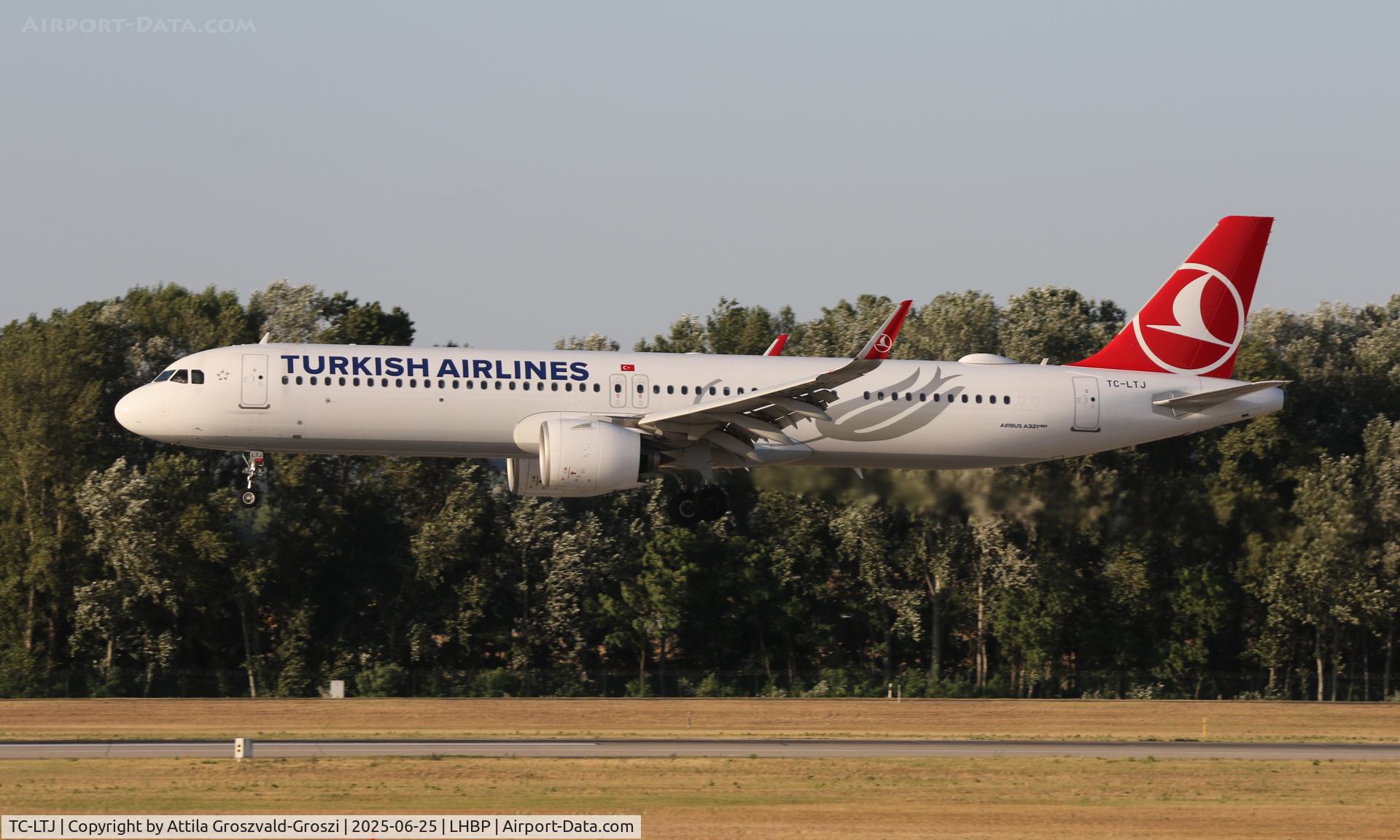 TC-LTJ, 2022 Airbus A321-271NX C/N 10723, LHBP - Budapest Liszt Ferenc International Airport, Budapest, Hungary