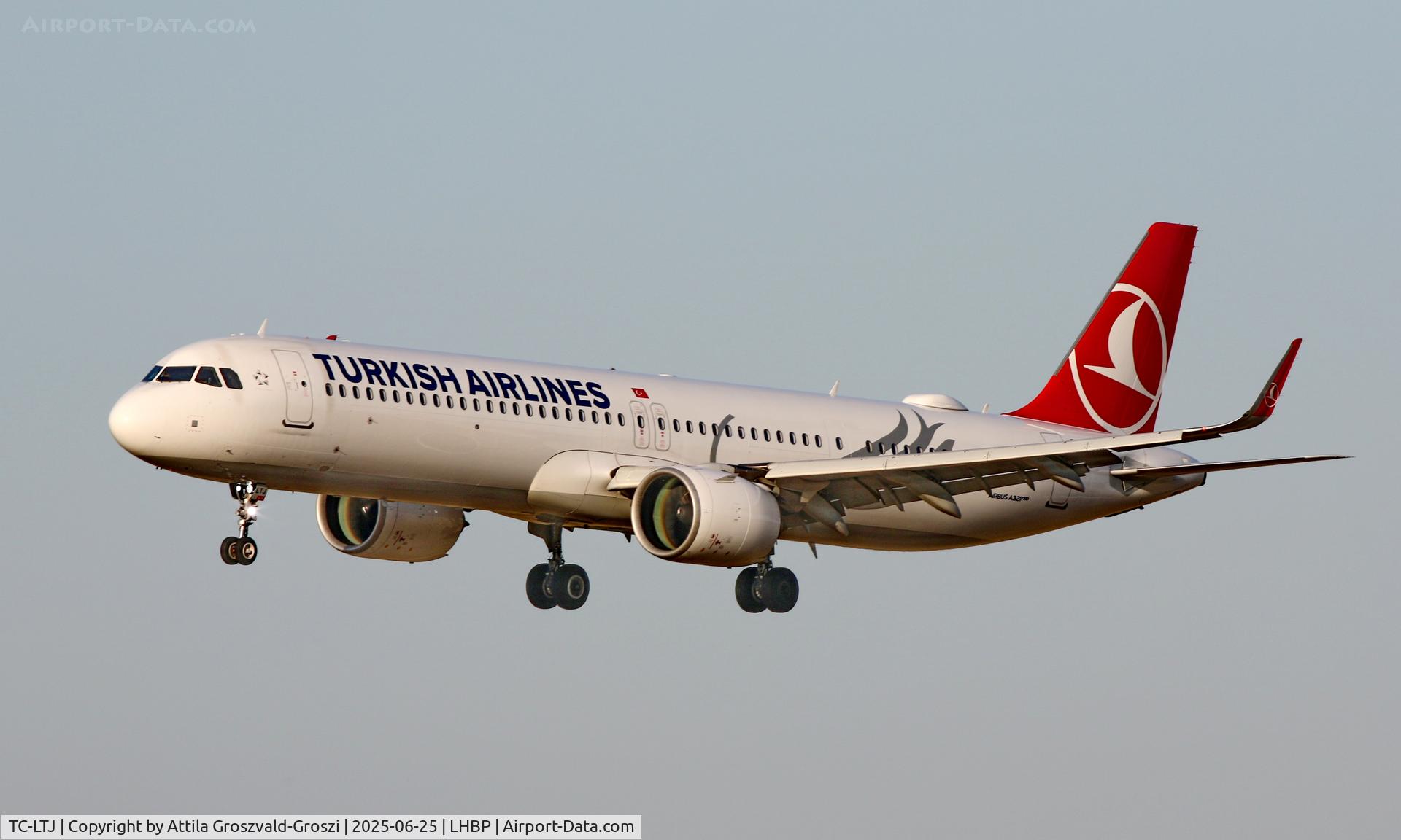 TC-LTJ, 2022 Airbus A321-271NX C/N 10723, LHBP - Budapest Liszt Ferenc International Airport, Budapest, Hungary