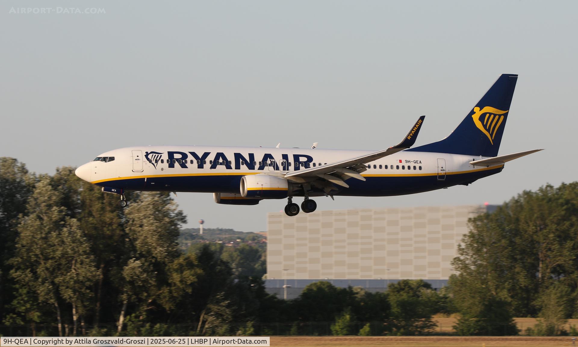 9H-QEA, 2017 Boeing 737-8AS C/N 44784, LHBP - Budapest Liszt Ferenc International Airport, Budapest, Hungary