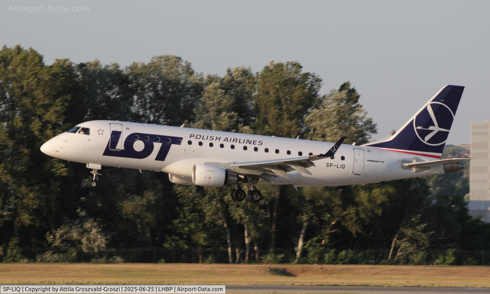SP-LIQ, 2012 Embraer 175LR (ERJ-170-200LR) C/N 17000335, LHBP - Budapest Liszt Ferenc International Airport, Budapest, Hungary