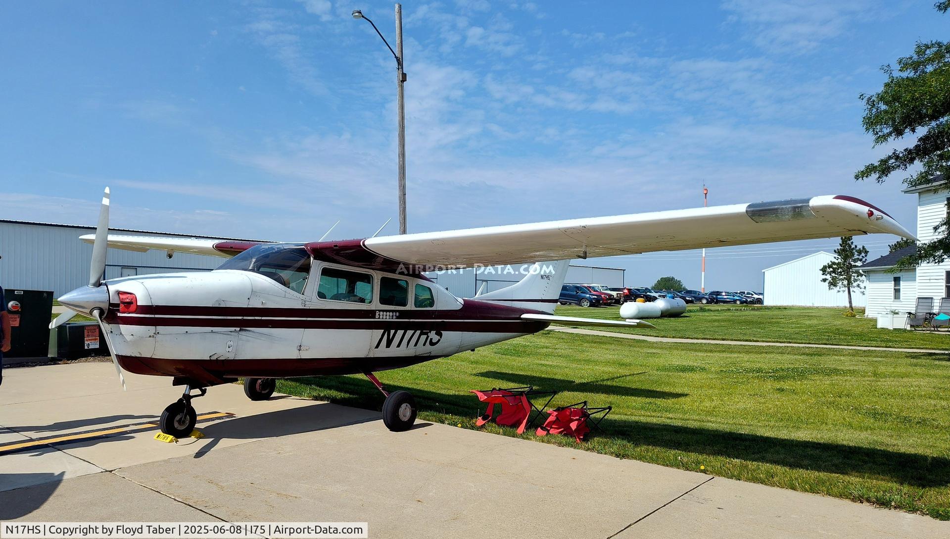 N17HS, 1967 Cessna 210G Centurion C/N 21058844, At the Fly In