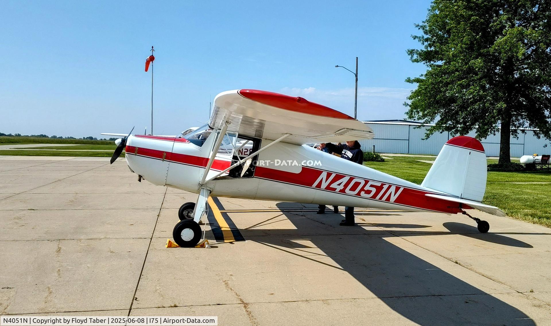 N4051N, 1947 Cessna 120 C/N 13622, At the Fly In to Fly Young Eagles