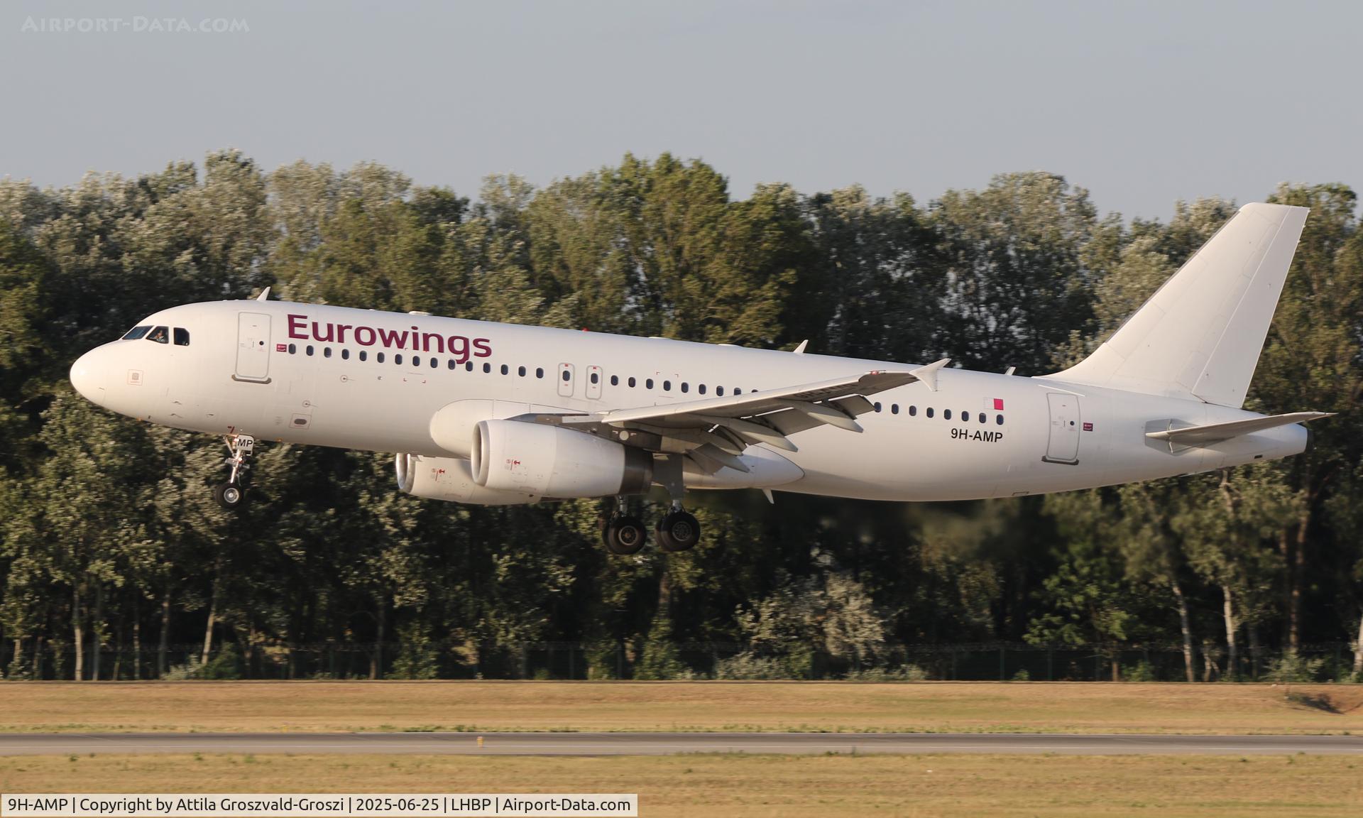 9H-AMP, 2006 Airbus A320-232 C/N 2663, LHBP - Budapest Liszt Ferenc International Airport, Budapest, Hungary