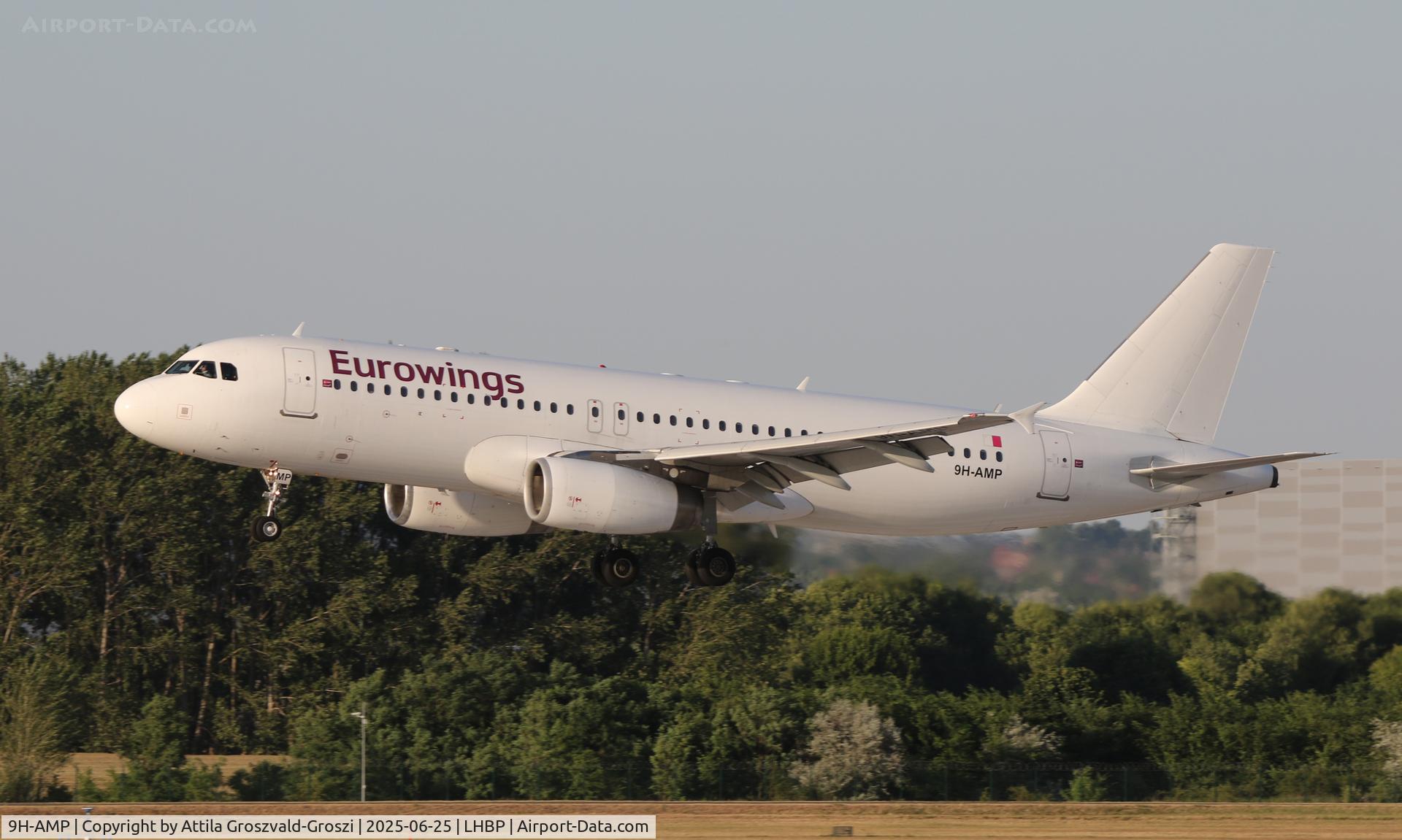 9H-AMP, 2006 Airbus A320-232 C/N 2663, LHBP - Budapest Liszt Ferenc International Airport, Budapest, Hungary