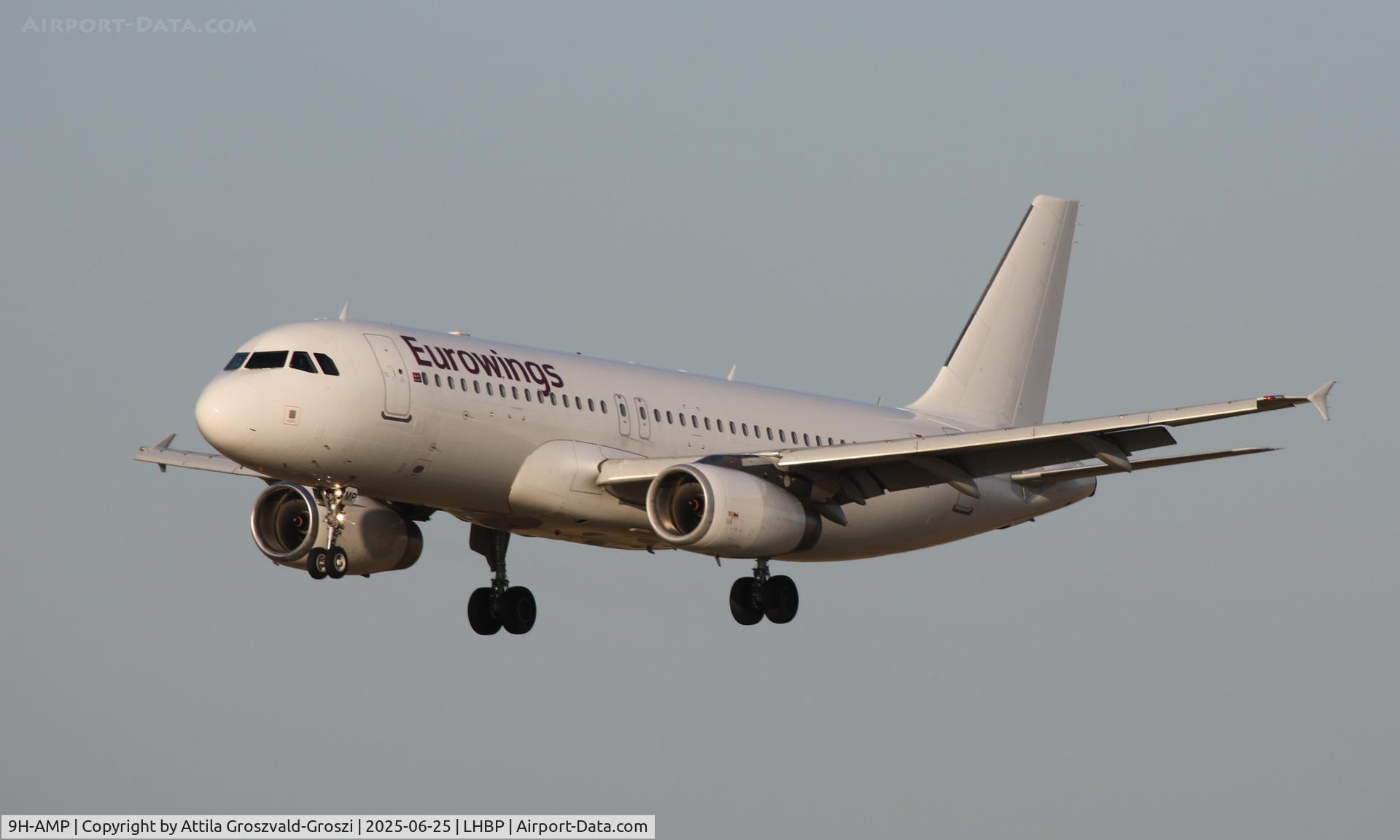 9H-AMP, 2006 Airbus A320-232 C/N 2663, LHBP - Budapest Liszt Ferenc International Airport, Budapest, Hungary