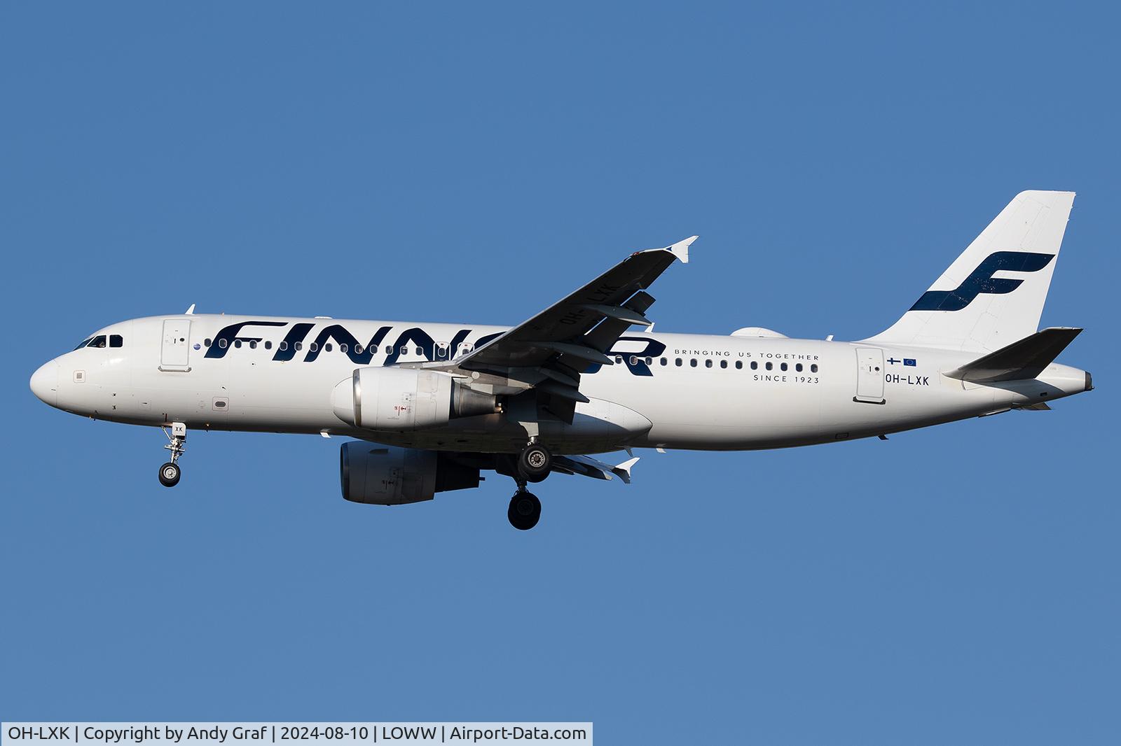 OH-LXK, 2003 Airbus A320-214 C/N 2065, Finnair A320