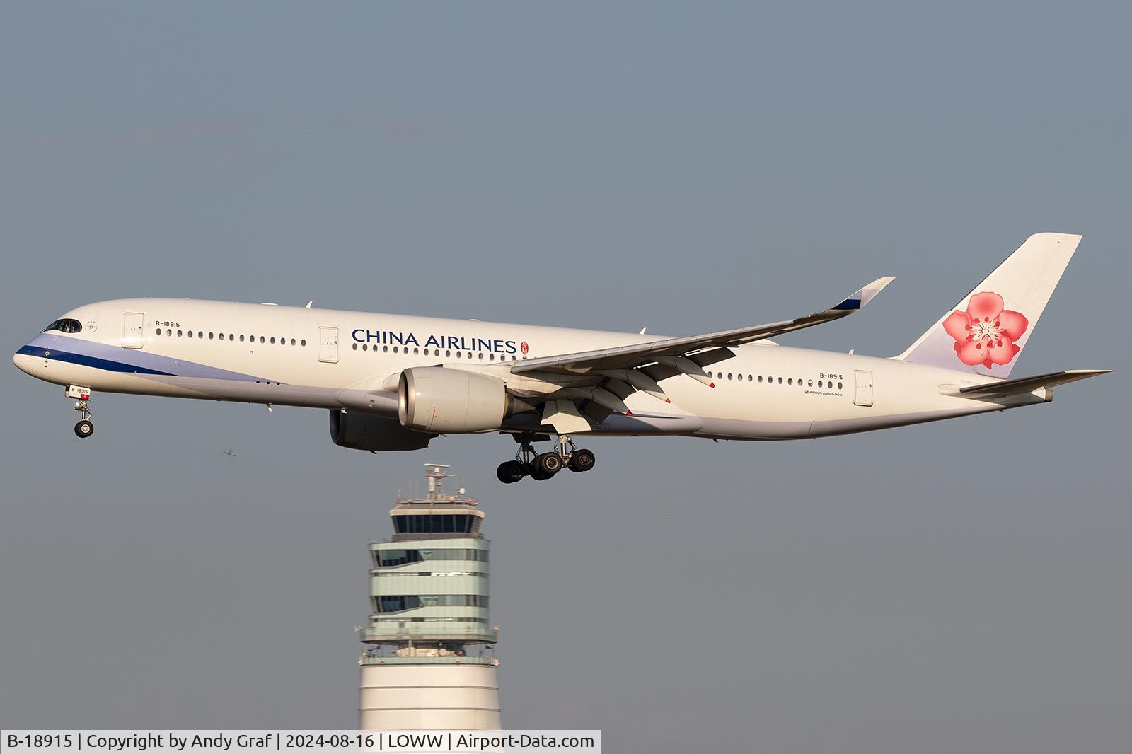 B-18915, 2017 Airbus A350-941 C/N 179, China Airlines A350-900