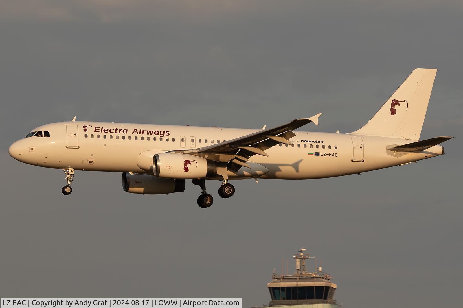 LZ-EAC, 2004 Airbus A320-232 C/N 2322, Electra A320