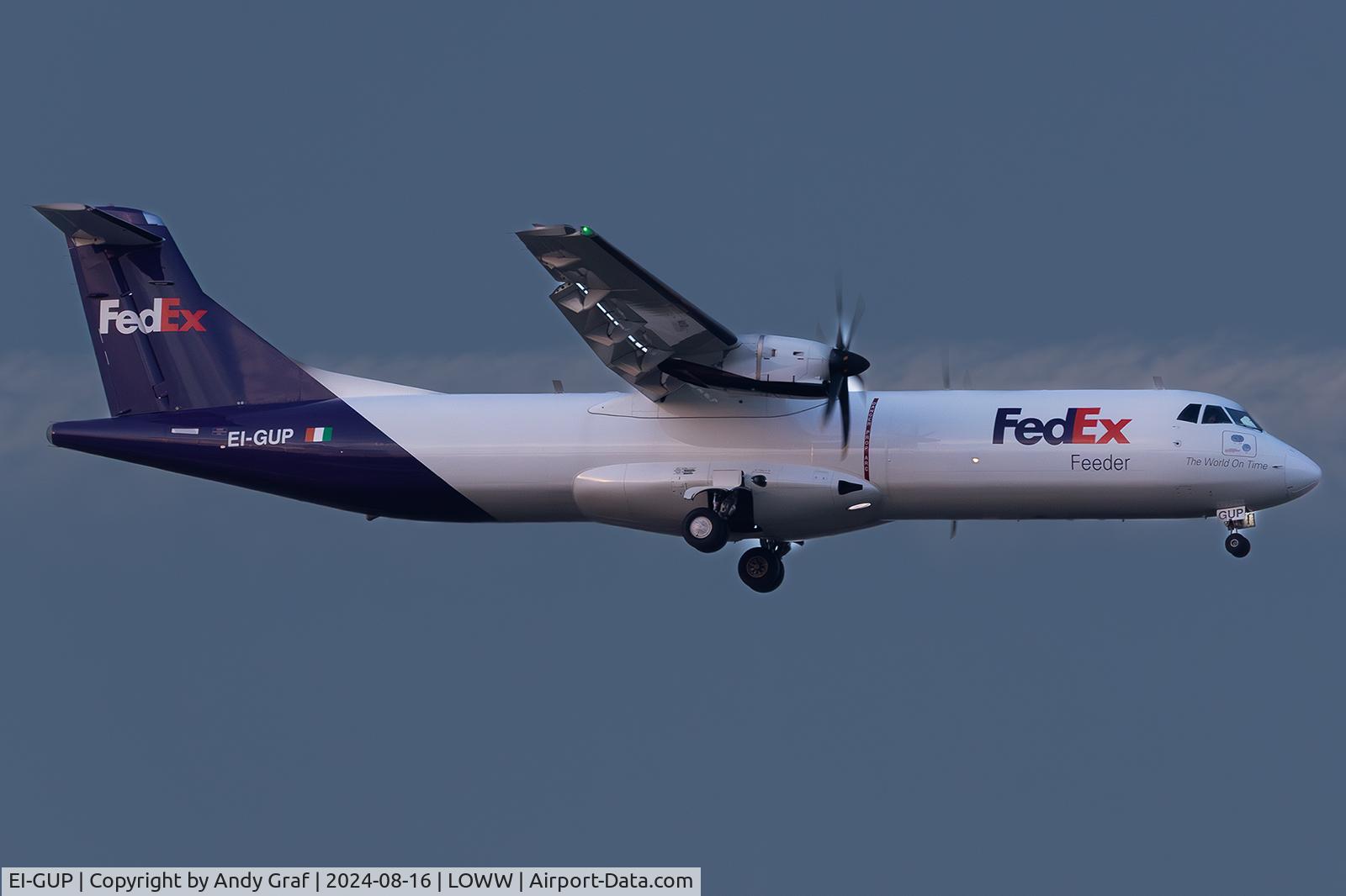 EI-GUP, 2021 ATR 72-600F C/N 1700, FedEx ATR42