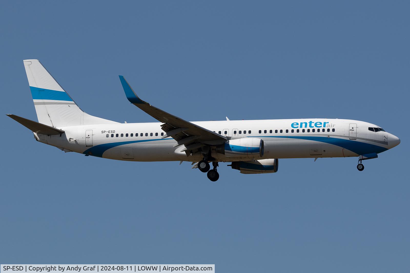 SP-ESD, 2002 Boeing 737-8AS C/N 29934, Enter Air 737-800