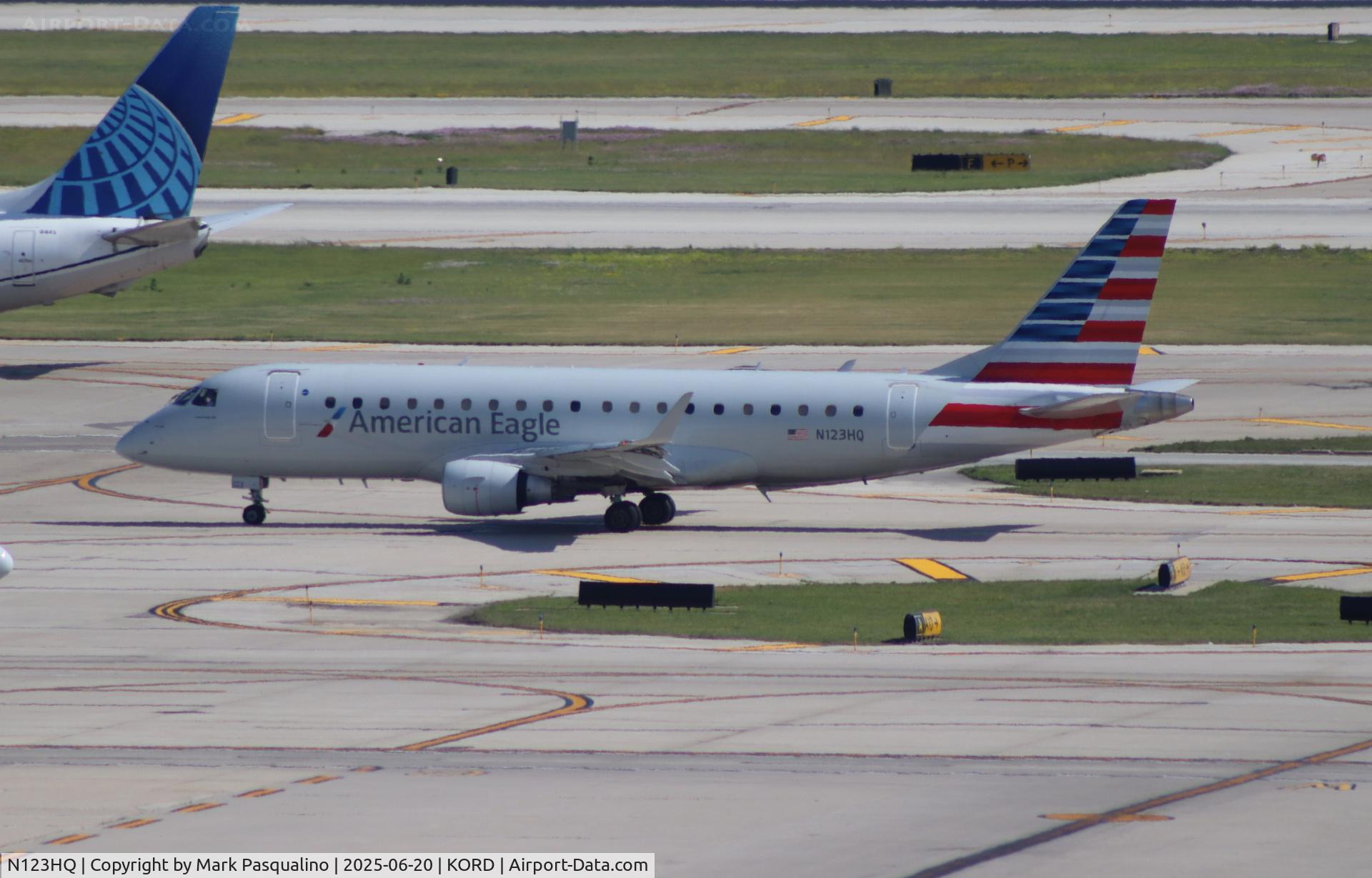 N123HQ, 2007 Embraer 175LR (ERJ-170-200LR) C/N 17000199, ERJ-170-200LR