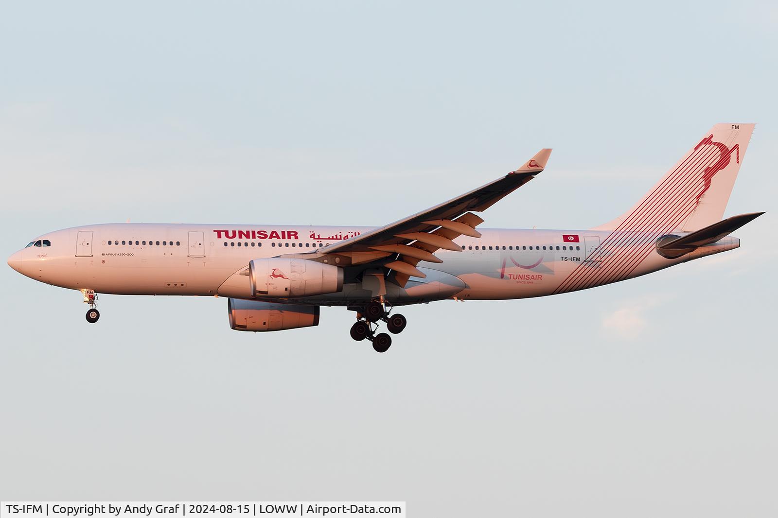 TS-IFM, 2015 Airbus A330-243 C/N 1631, Tunisair A330-200