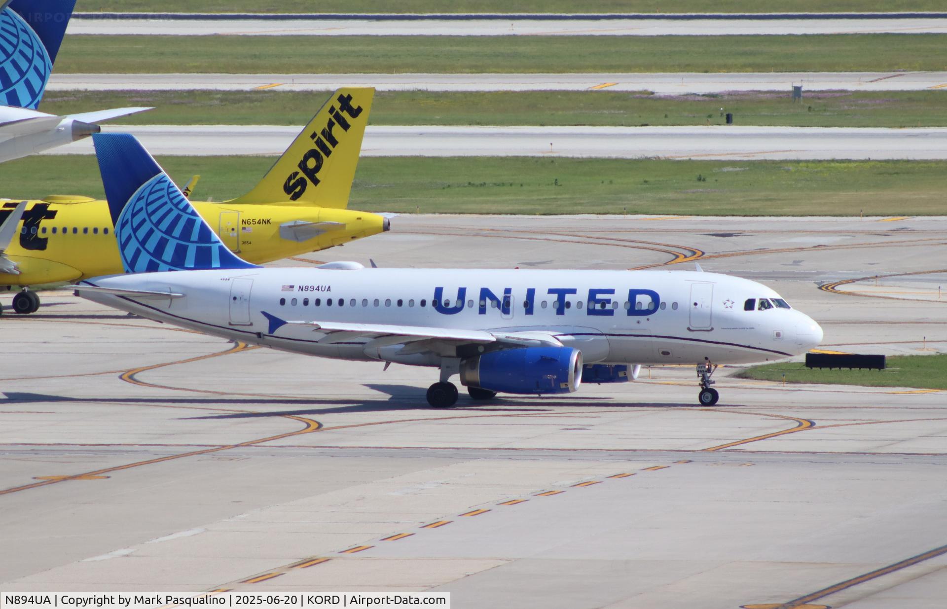 N894UA, 2006 Airbus A319-132 C/N 2969, Airbus A319-132