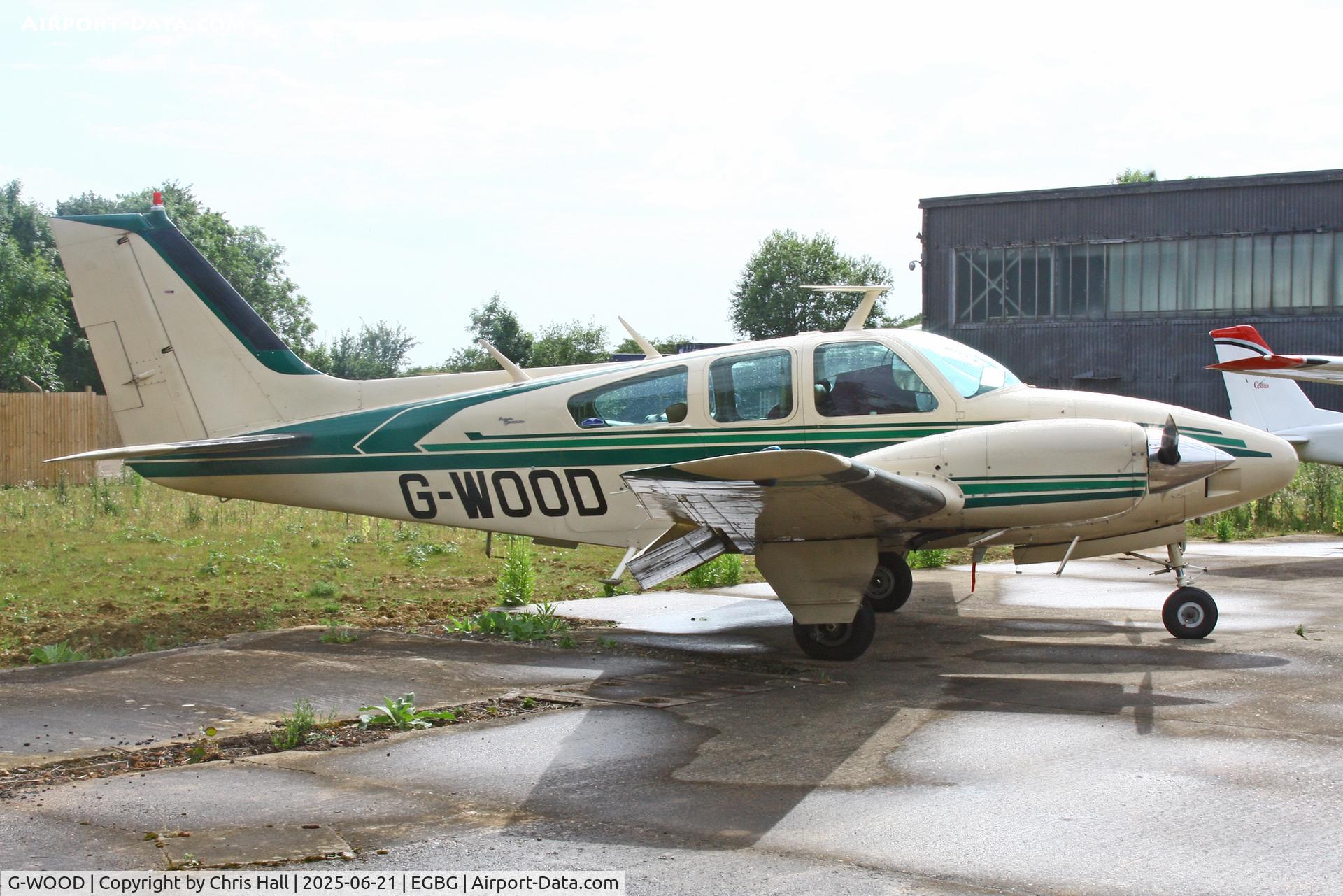 G-WOOD, 1969 Beech 95-B55 Baron Baron C/N TC-1283, Leicester 21-06-25