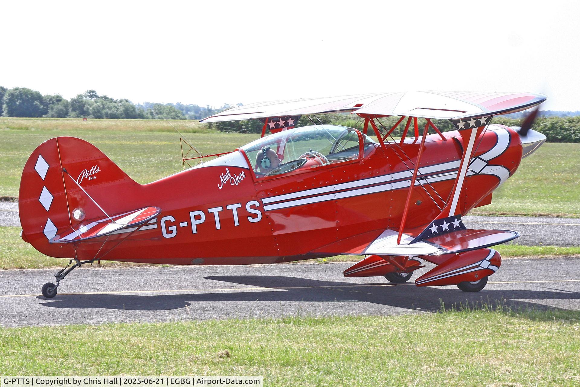 G-PTTS, 1978 Pitts S-2A Special C/N 2179, Leicester 21-06-25