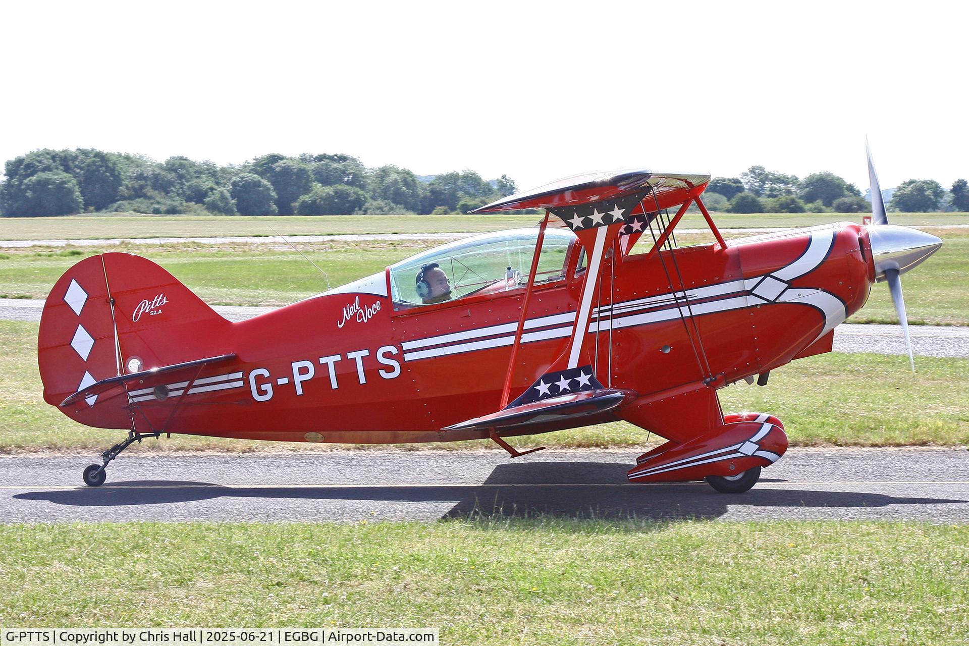 G-PTTS, 1978 Pitts S-2A Special C/N 2179, Leicester 21-06-25