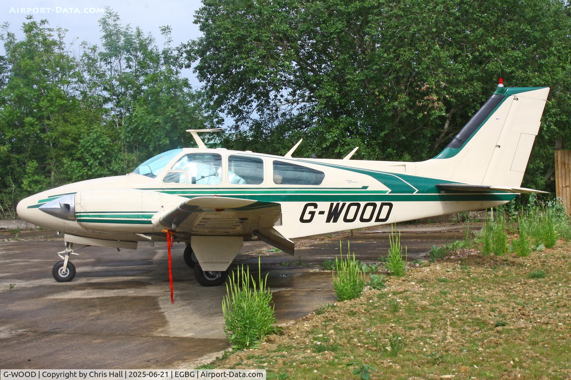 G-WOOD, 1969 Beech 95-B55 Baron Baron C/N TC-1283, Leicester 21-06-25