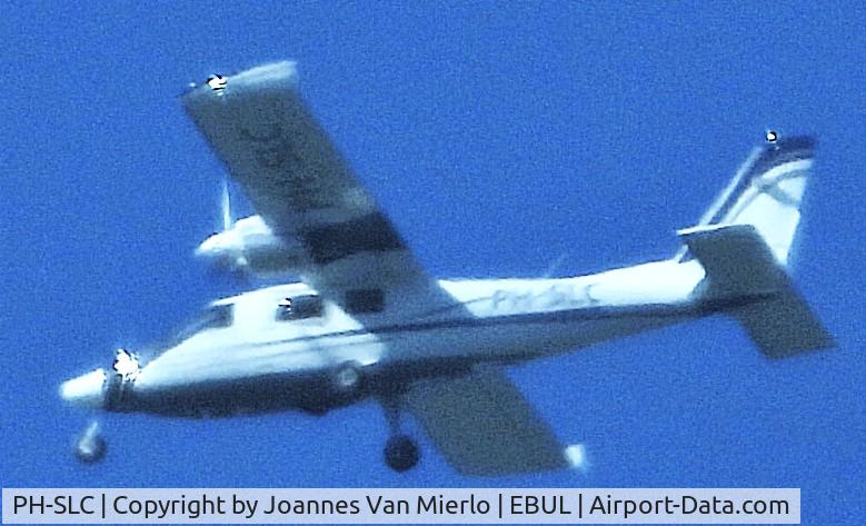 PH-SLC, 2012 Vulcanair (Partenavia) P-68 Observer 2 C/N 466-10-OB2, Over Belgium high altitude