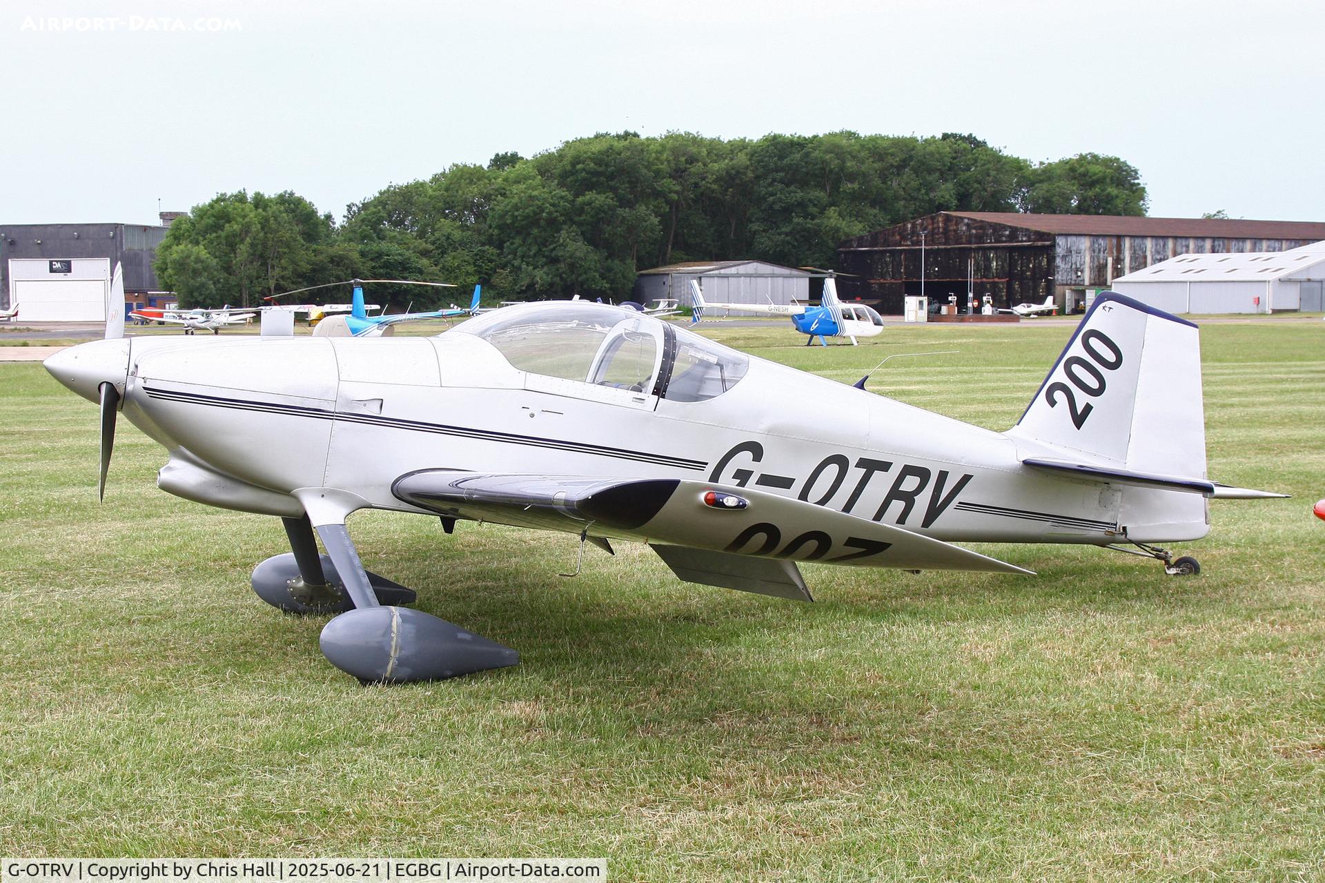 G-OTRV, 1999 Vans RV-6 C/N PFA 181-13302, Royal Aero Club RRRA British Air Racing Championship at Leicester, 21-06-25