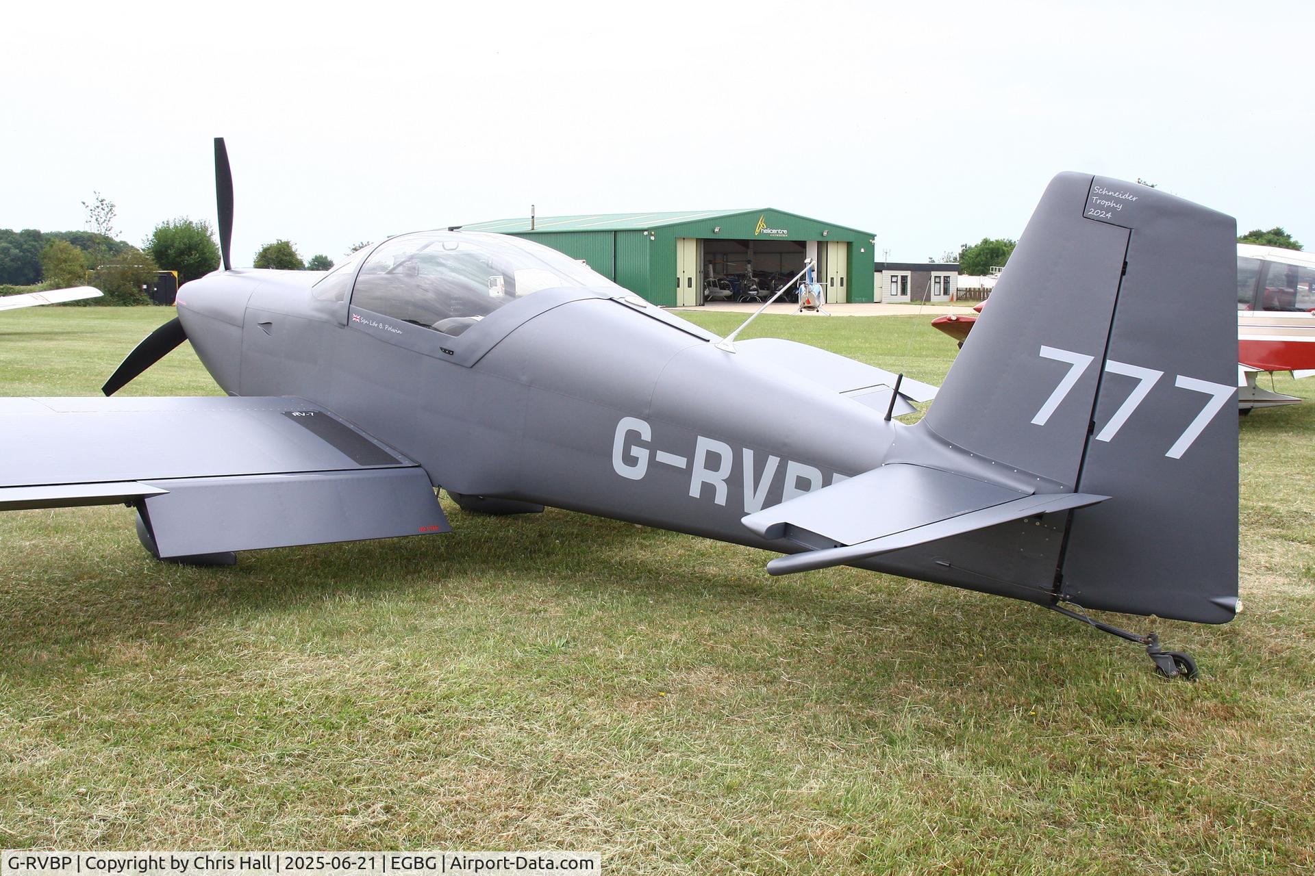G-RVBP, 2018 Vans RV-7 C/N LAA 323-15569, Royal Aero Club RRRA British Air Racing Championship at Leicester, 21-06-25