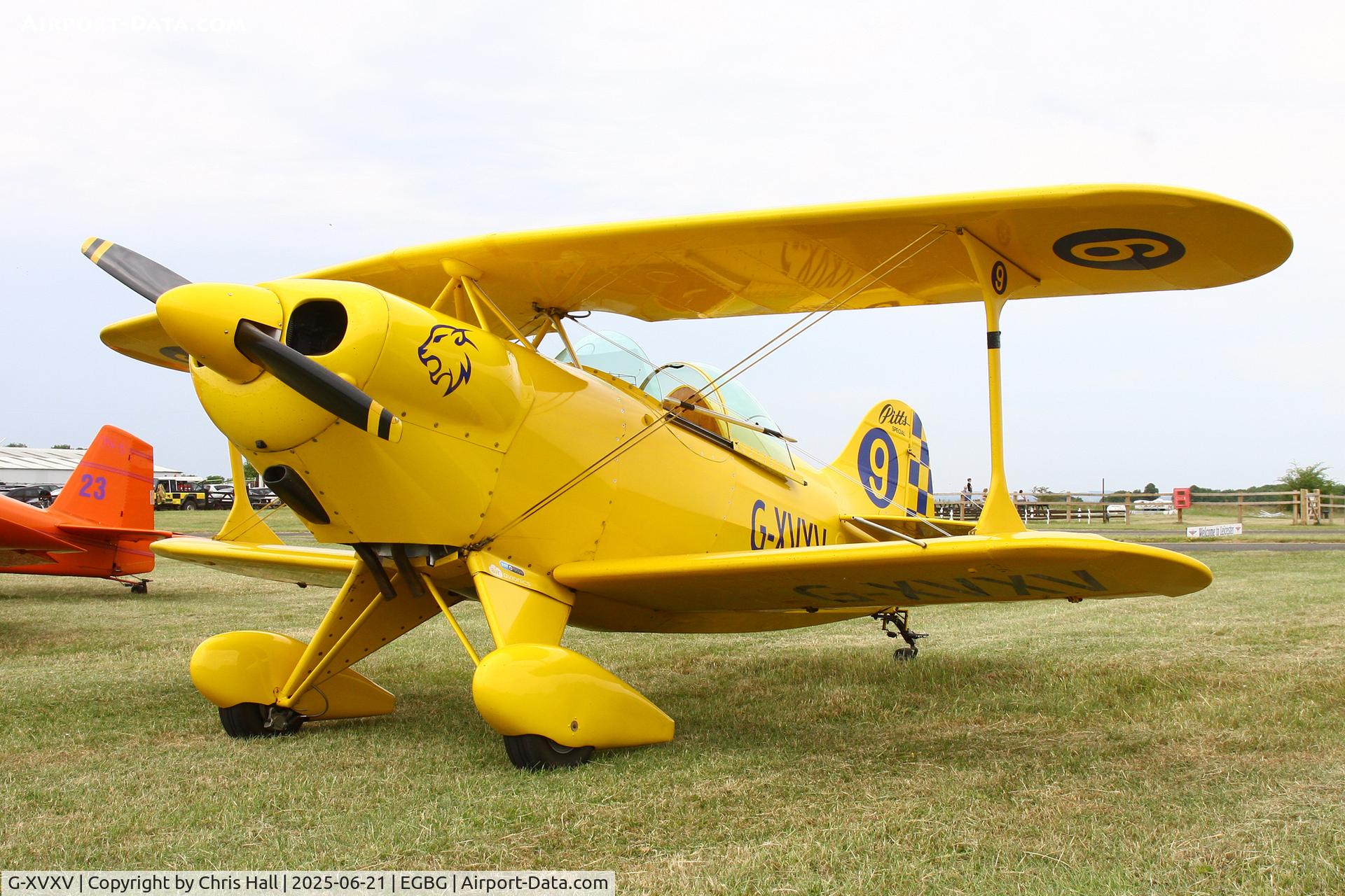 G-XVXV, 1978 Pitts S-1 Special C/N GHG9, Royal Aero Club RRRA British Air Racing Championship at Leicester, 21-06-25