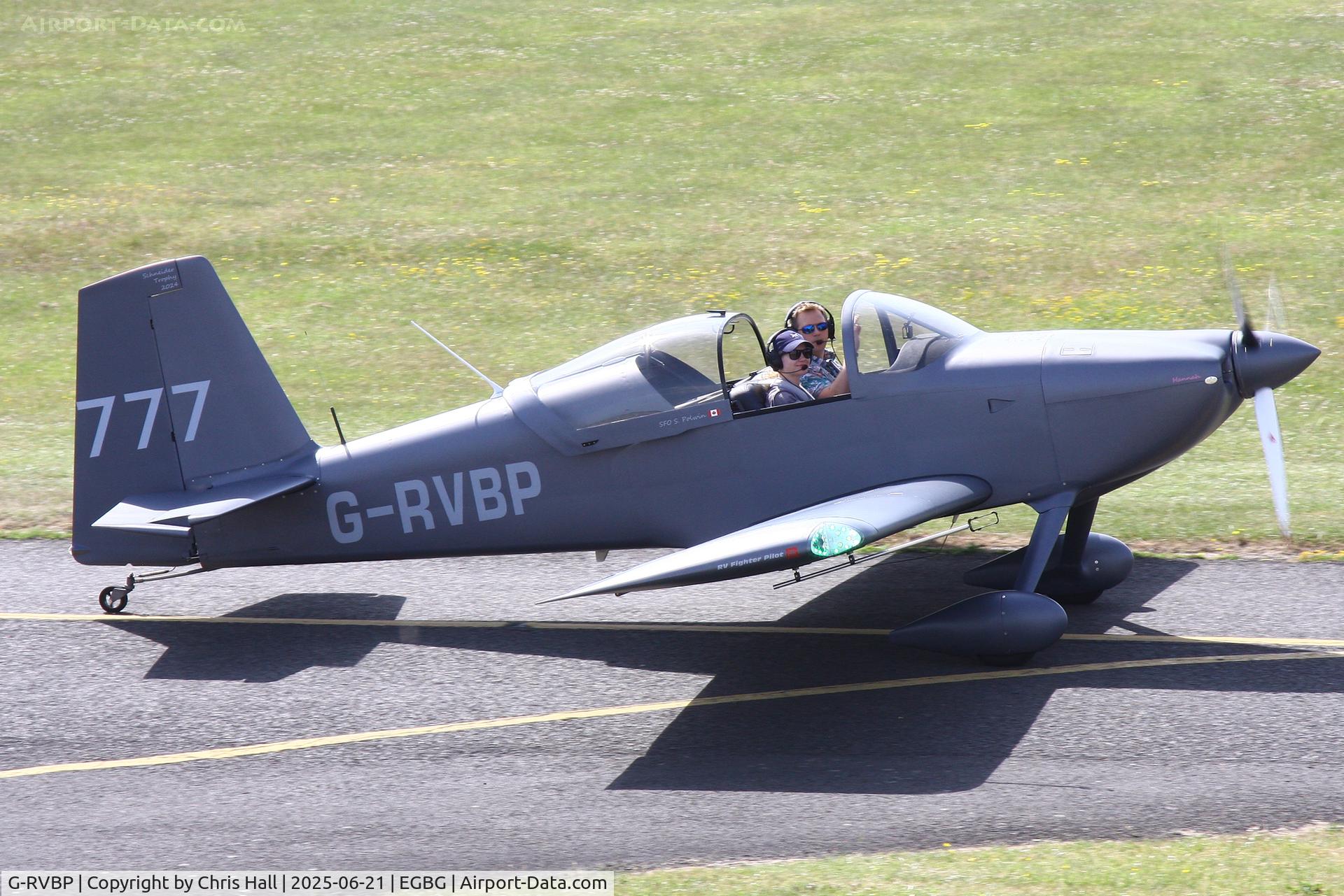 G-RVBP, 2018 Vans RV-7 C/N LAA 323-15569, Royal Aero Club RRRA British Air Racing Championship at Leicester, 21-06-25