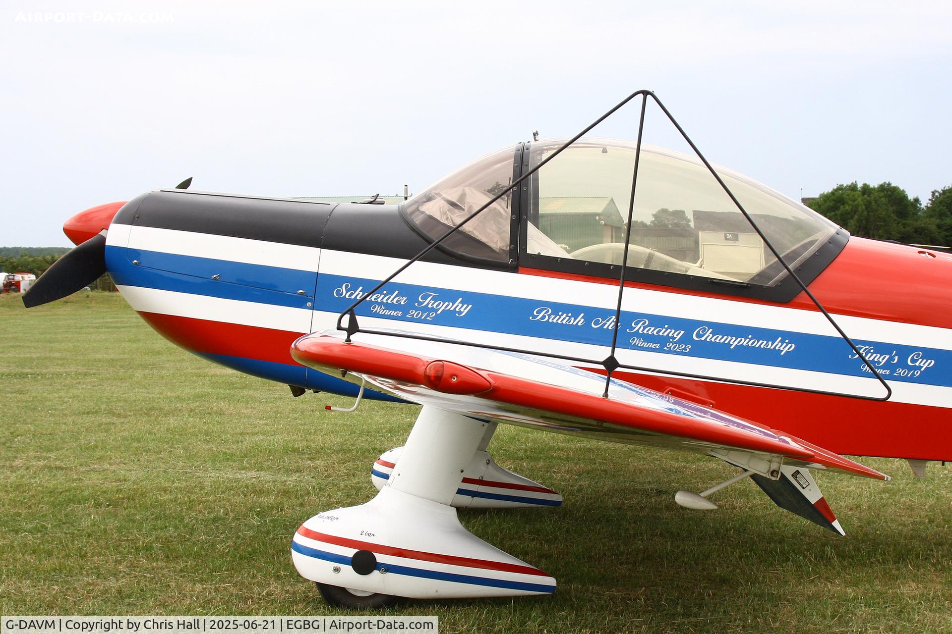 G-DAVM, 1998 Mudry CAP-10B C/N 278, Royal Aero Club RRRA British Air Racing Championship at Leicester, 21-06-25