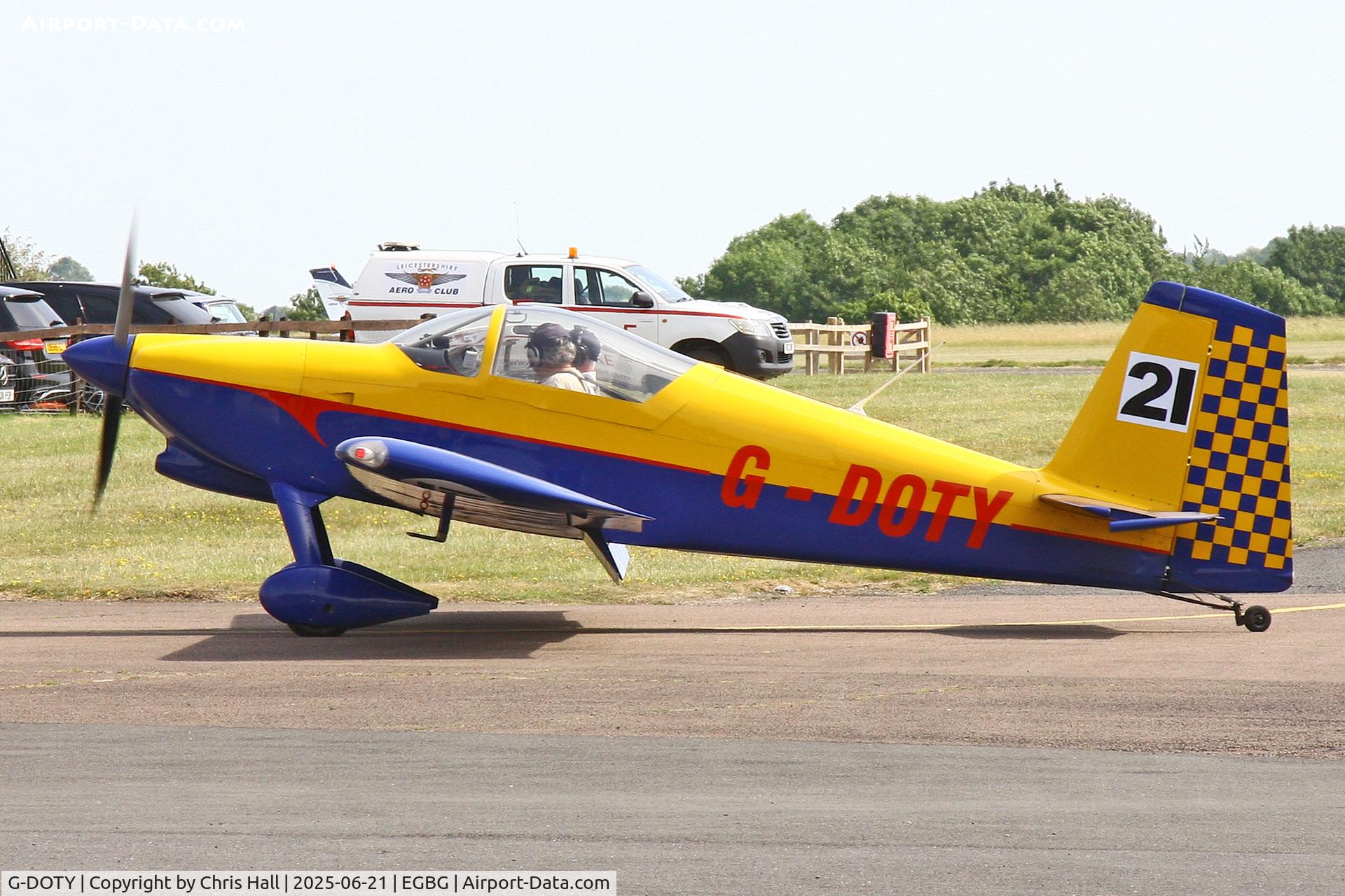 G-DOTY, 2010 Vans RV-7 C/N PFA 323-14387, Royal Aero Club RRRA British Air Racing Championship at Leicester, 21-06-25
