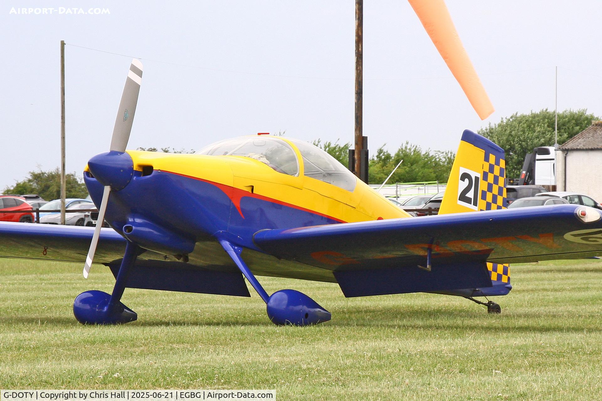 G-DOTY, 2010 Vans RV-7 C/N PFA 323-14387, Royal Aero Club RRRA British Air Racing Championship at Leicester, 21-06-25