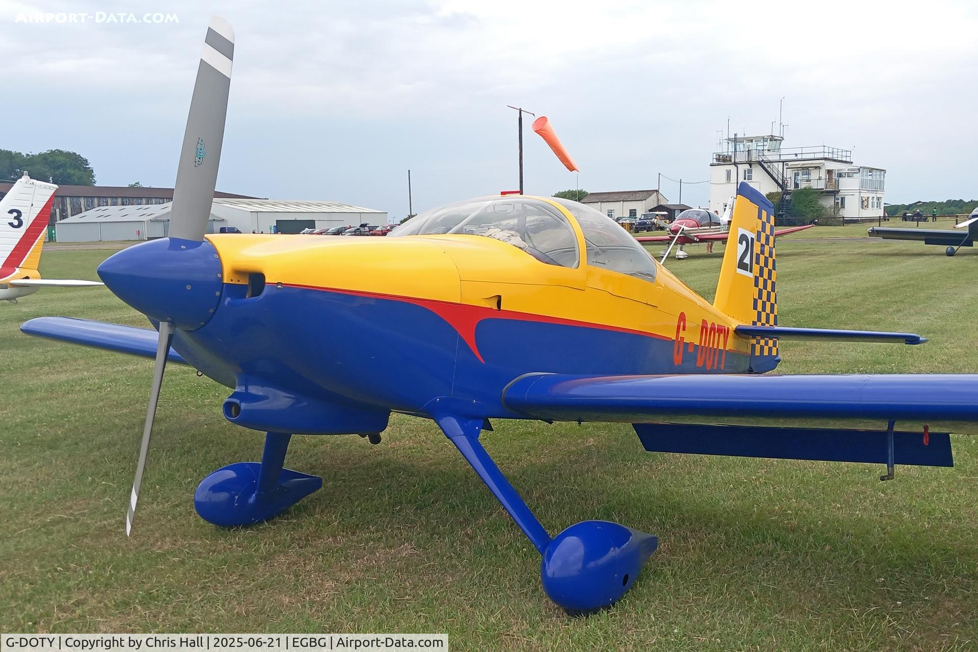 G-DOTY, 2010 Vans RV-7 C/N PFA 323-14387, Royal Aero Club RRRA British Air Racing Championship at Leicester, 21-06-25